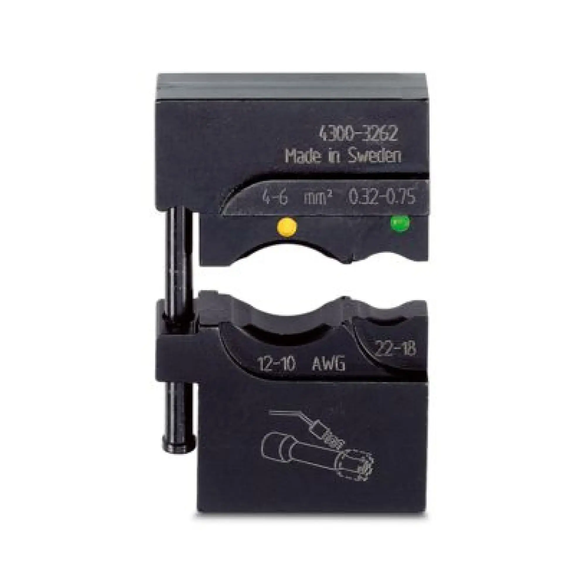 Phoenix Contact 1212282 Crimp insert CRIMPFOX-M HS-1/DIE (img_001) Phoenix Contact 1212282 Crimp insert CRIMPFOX-M HS-1/DIE (img_001)