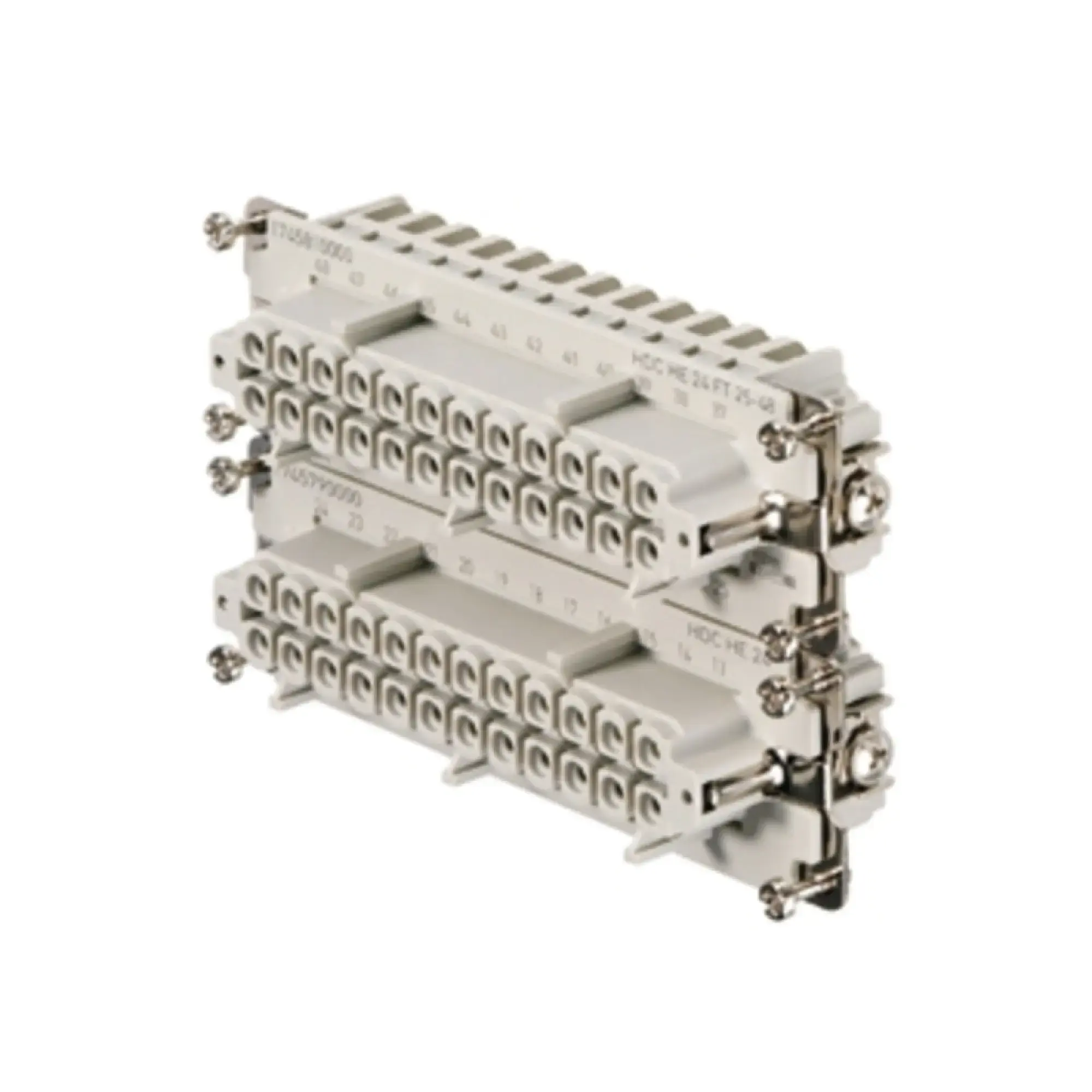 Weidmüller 1745810000 Contact insert (industry plug-in connectors), Female, 500 V, 16 A, Number of poles: 24, Tension-clamp connection, Size: 8 (img_001) Weidmüller 1745810000 Contact insert (industry plug-in connectors), Female, 500 V, 16 A, Number of poles: 24, Tension-clamp connection, Size: 8 (img_001)