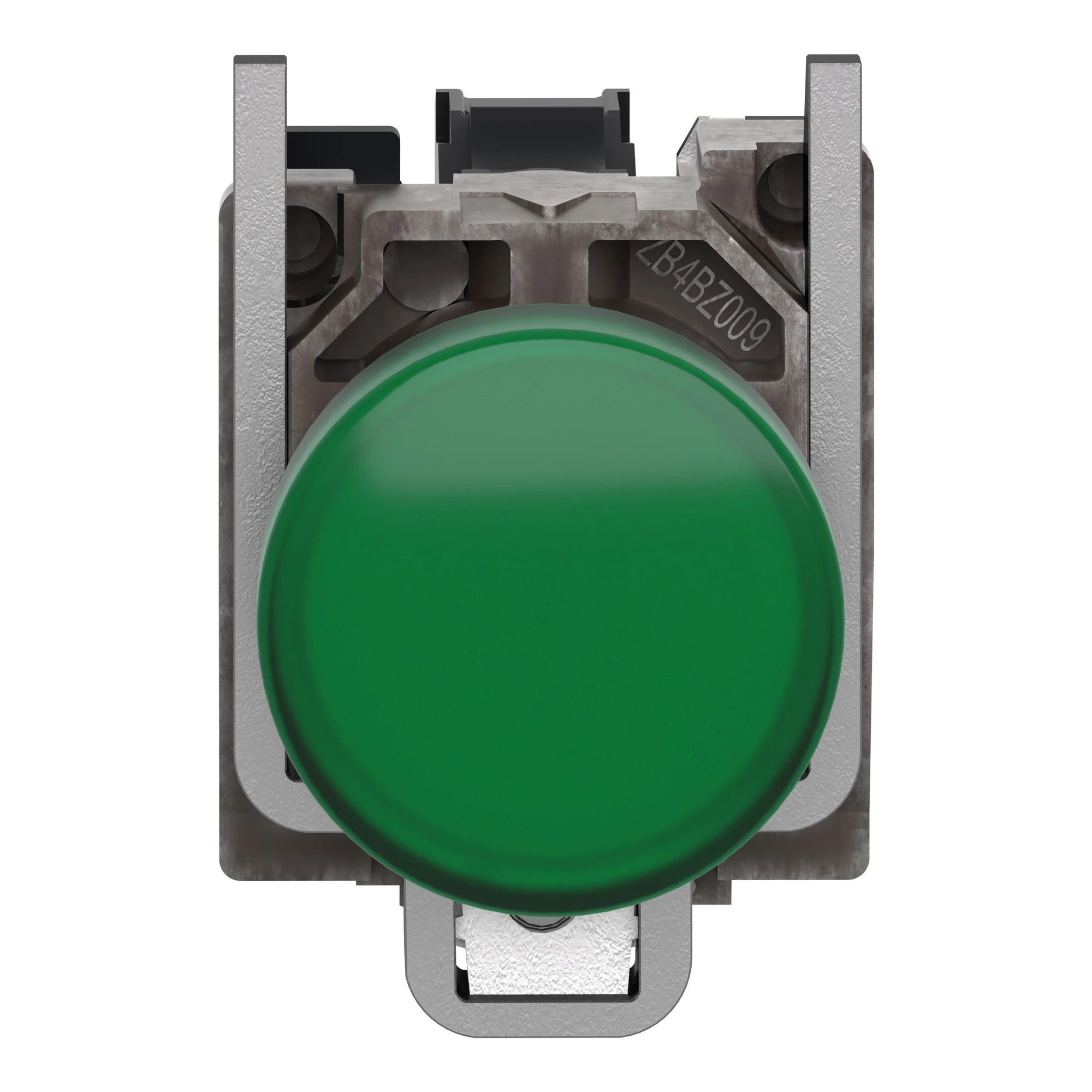 Schneider Electric XB4BVGM3T Pilot light, Harmony XB4, Metal, 22mm, green incl. universal LED module with protector, 110-240V AC (img_005)