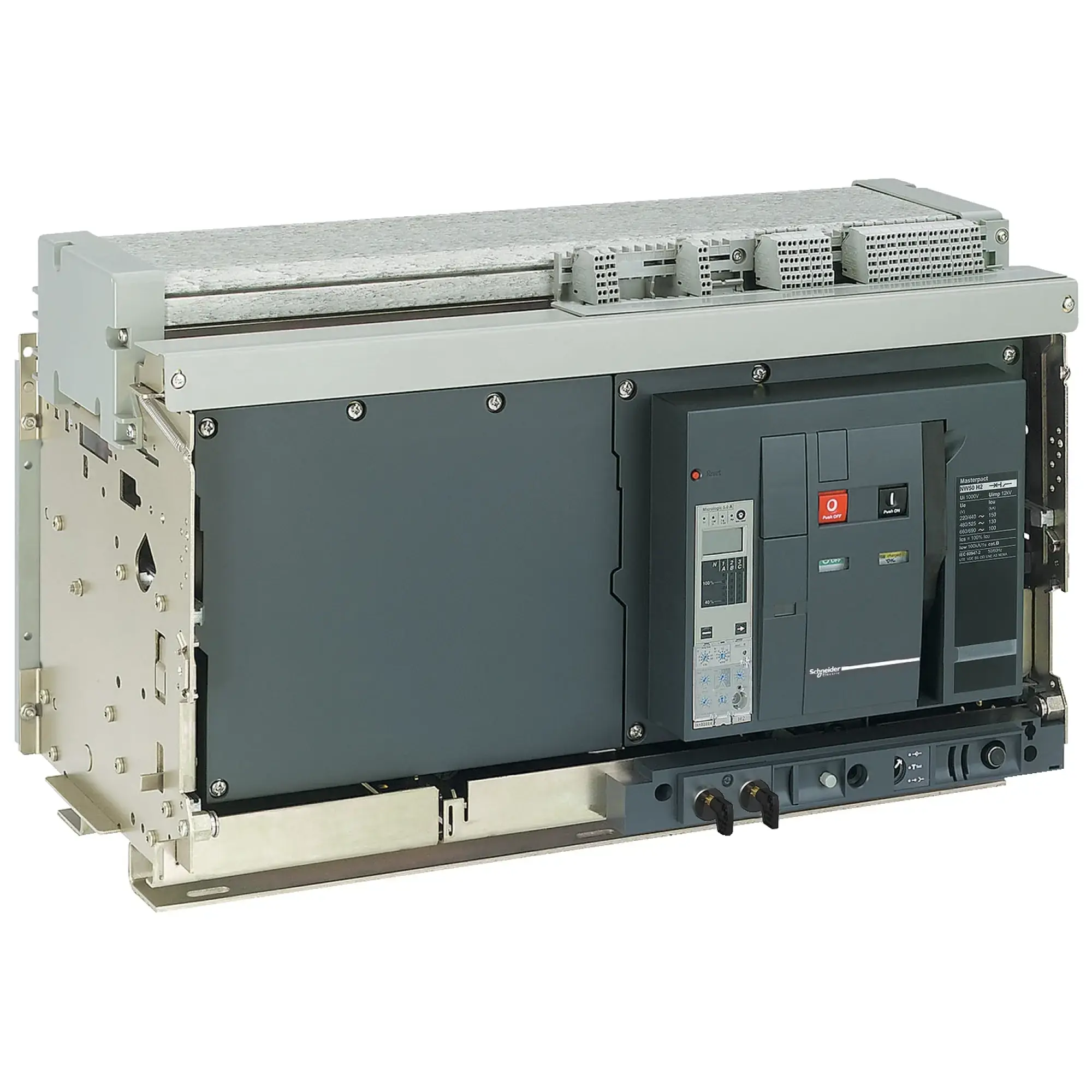 Schneider Electric 48113 MasterPact NWb 5000A H2 Icu=150kA/440V 3P Basic Switch Fixed Mounting (img_002) Schneider Electric 48113 MasterPact NWb 5000A H2 Icu=150kA/440V 3P Basic Switch Fixed Mounting (img_002)