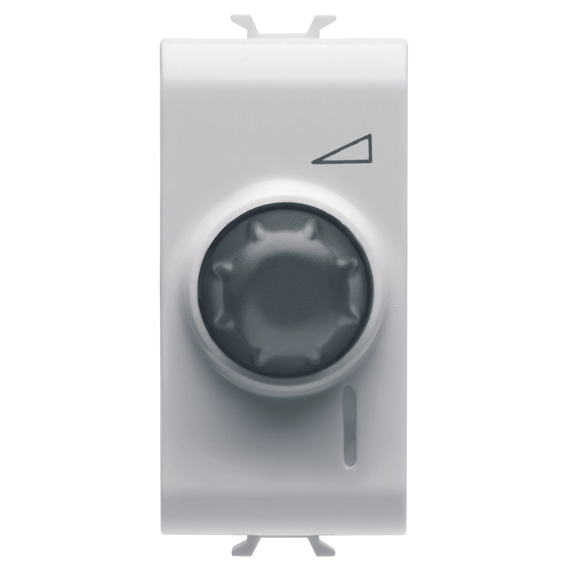 GEWISS GW10567 ELECTRONIC, ROTATING REGULATOR WITH TWO-WAY SWITCH - 230V ac 50/60Hz - RESISTIVE 100-500W / INDUCTIVE 100-500VA - 1 MODULE - GLOSSY WHITE - CHORUSMART (img_001) GEWISS GW10567 ELECTRONIC, ROTATING REGULATOR WITH TWO-WAY SWITCH - 230V ac 50/60Hz - RESISTIVE 100-500W / INDUCTIVE 100-500VA - 1 MODULE - GLOSSY WHITE - CHORUSMART (img_001)