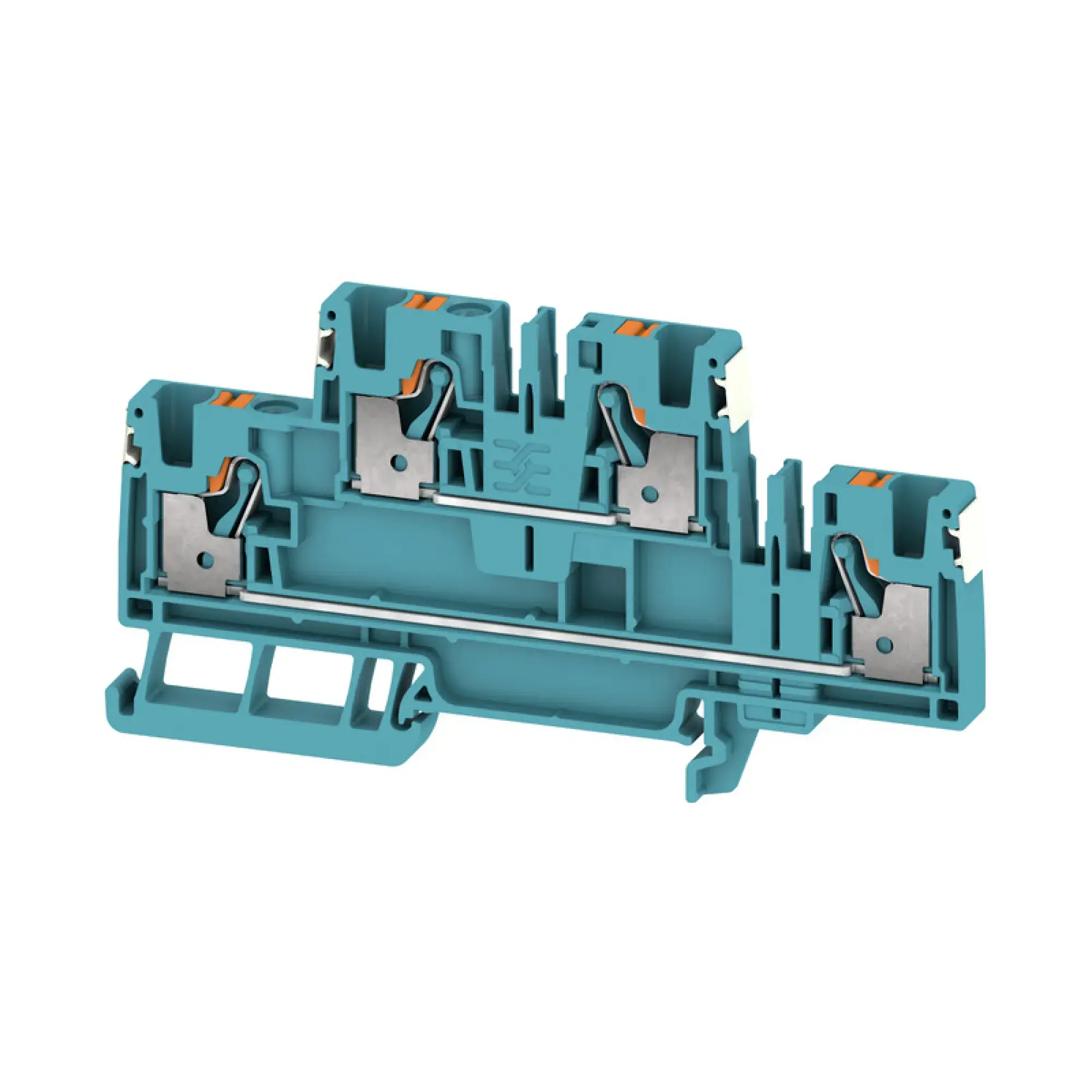 Weidmüller 2675170000 Multi-tier modular terminal, PUSH IN, blue, 4 mm², 800 V, 800 V, Number of connections: 4, Number of levels: 1, TS 35, V-0, Wemid (img_001) Weidmüller 2675170000 Multi-tier modular terminal, PUSH IN, blue, 4 mm², 800 V, 800 V, Number of connections: 4, Number of levels: 1, TS 35, V-0, Wemid (img_001)