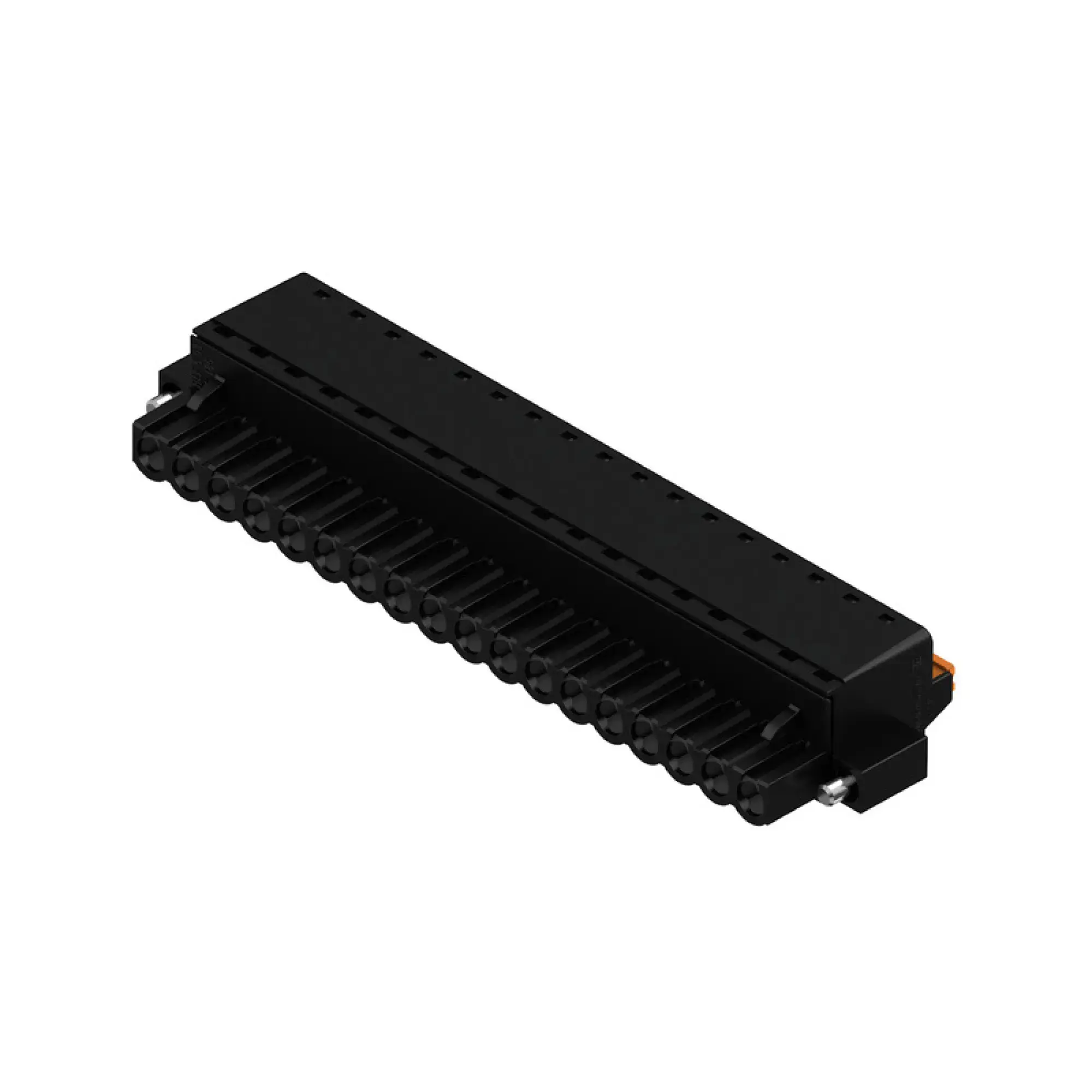 Weidmüller 1012990000 PCB connector (wire connection), 320 V, 24 A, Pitch in mm: 5.08, 3.31 mm², Number of poles: 18, PUSH IN with actuator, Box (img_001)