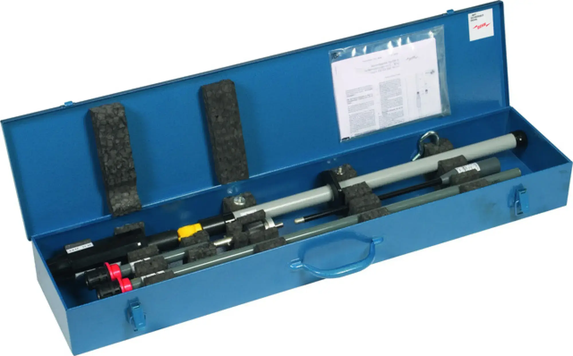 Dehn 767701 Steel plate case 950x210x100mm for PHE III voltage detector (img_001)