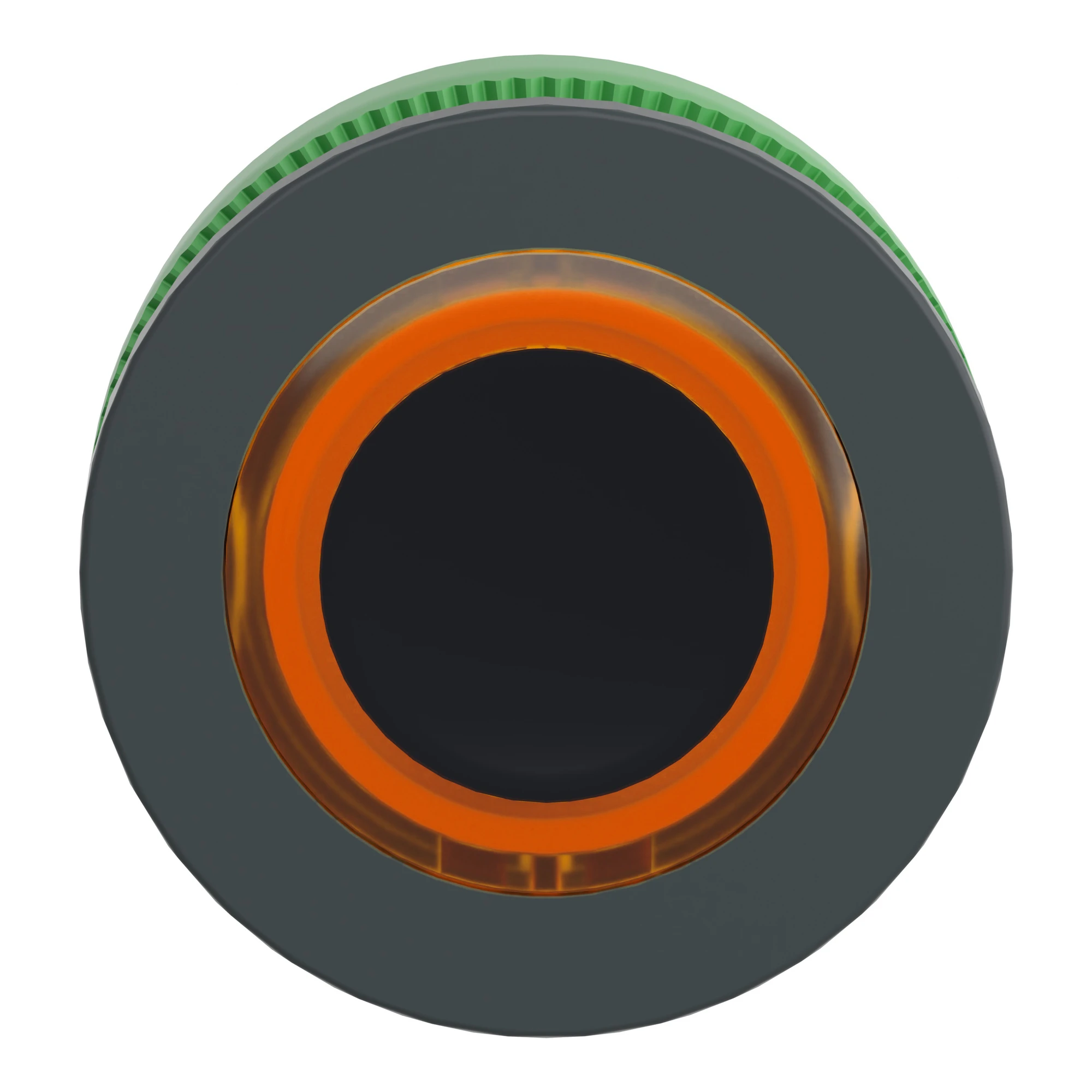 Schneider Electric ZB5FW953 Illuminated Push Button, Front Element, Harmony XB5F, Plastic, 30mm, Orange, for Universal LED, Illuminated Ring (img_004)