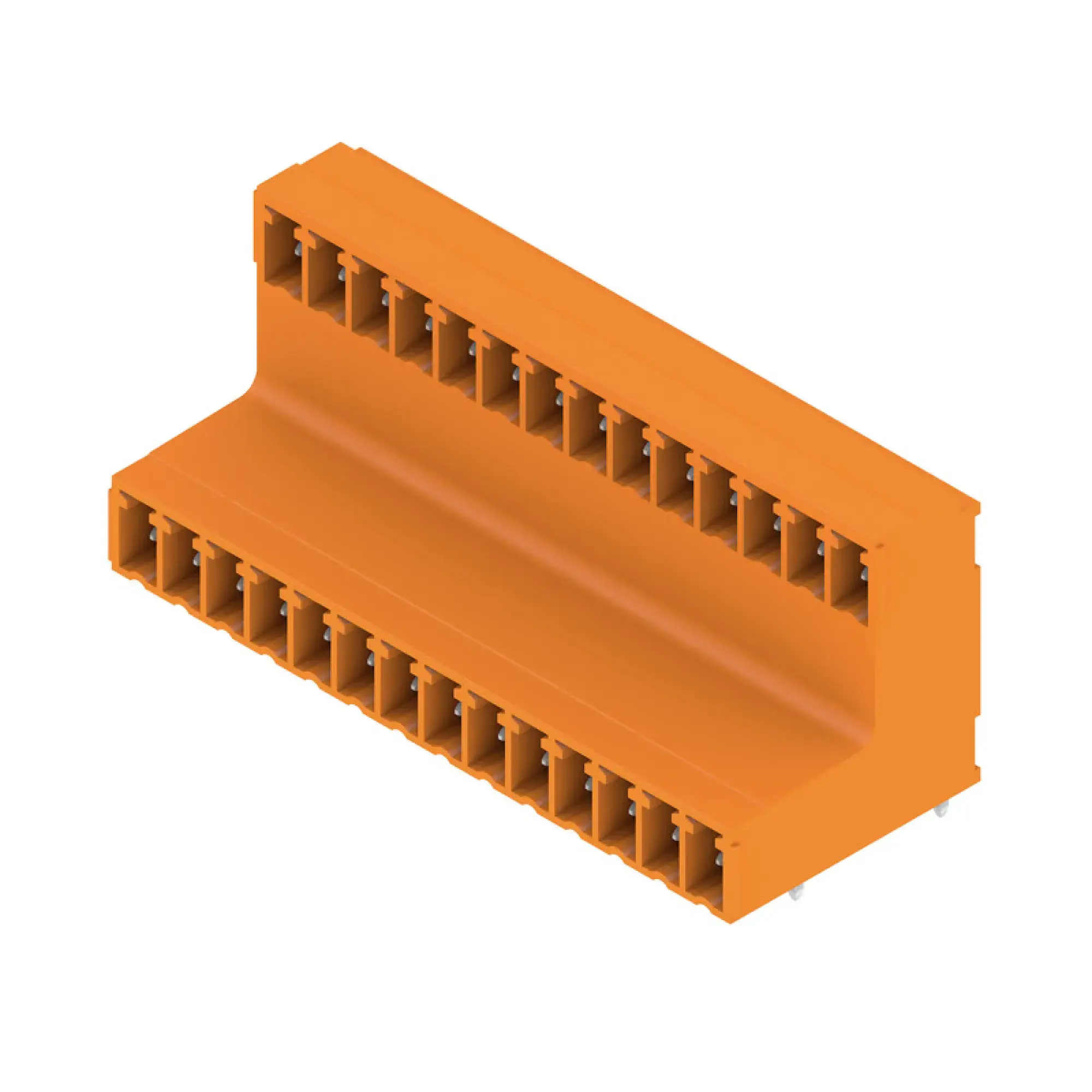 Weidmüller 1032230000 PCB connector (board connection), 160 V, 17.5 A, Pitch in mm: 3.81, Number of poles: 28, THT solder connection, Box (img_001)