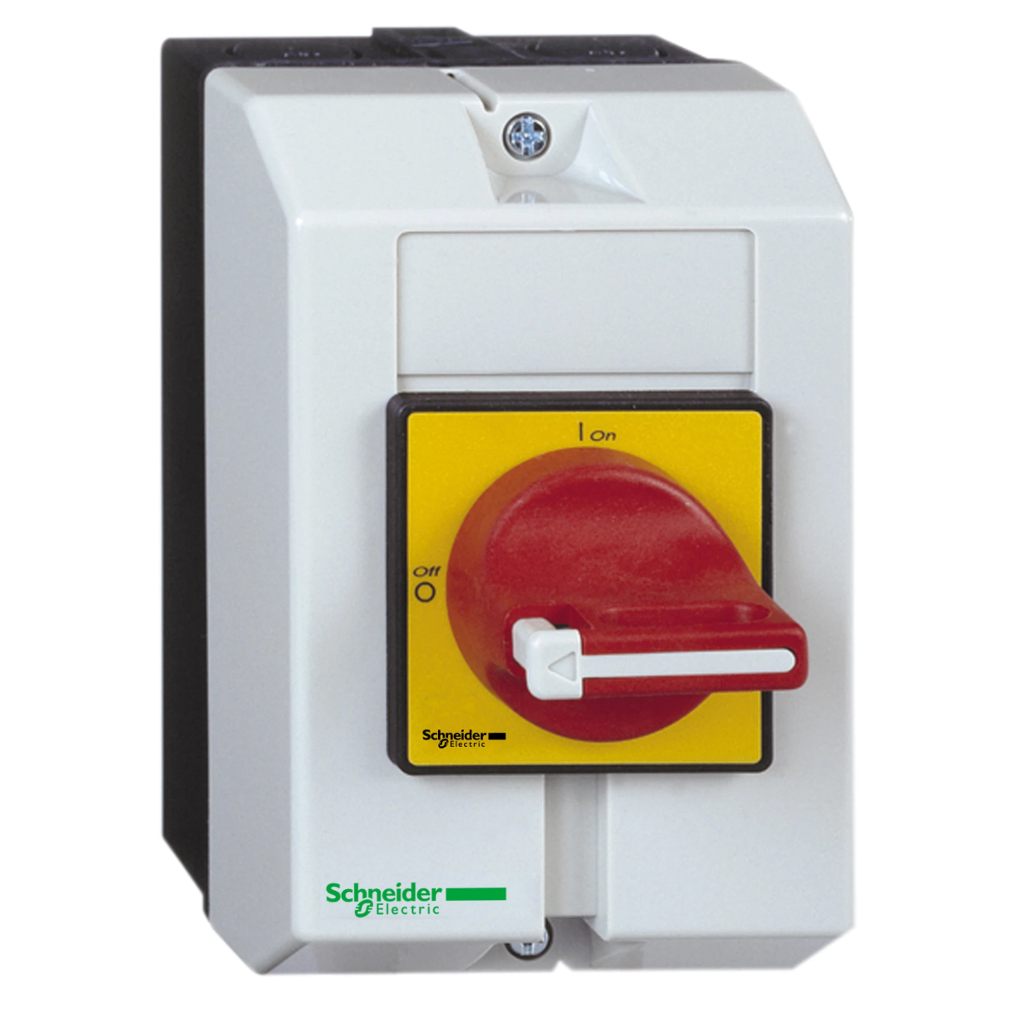 Schneider Electric VCF01GE Emergency Stop/Main Switch, 3p, 690V, 16A, +Surface Mounting Housing, Lockable Red Handle (img_001) Schneider Electric VCF01GE Emergency Stop/Main Switch, 3p, 690V, 16A, +Surface Mounting Housing, Lockable Red Handle (img_001)