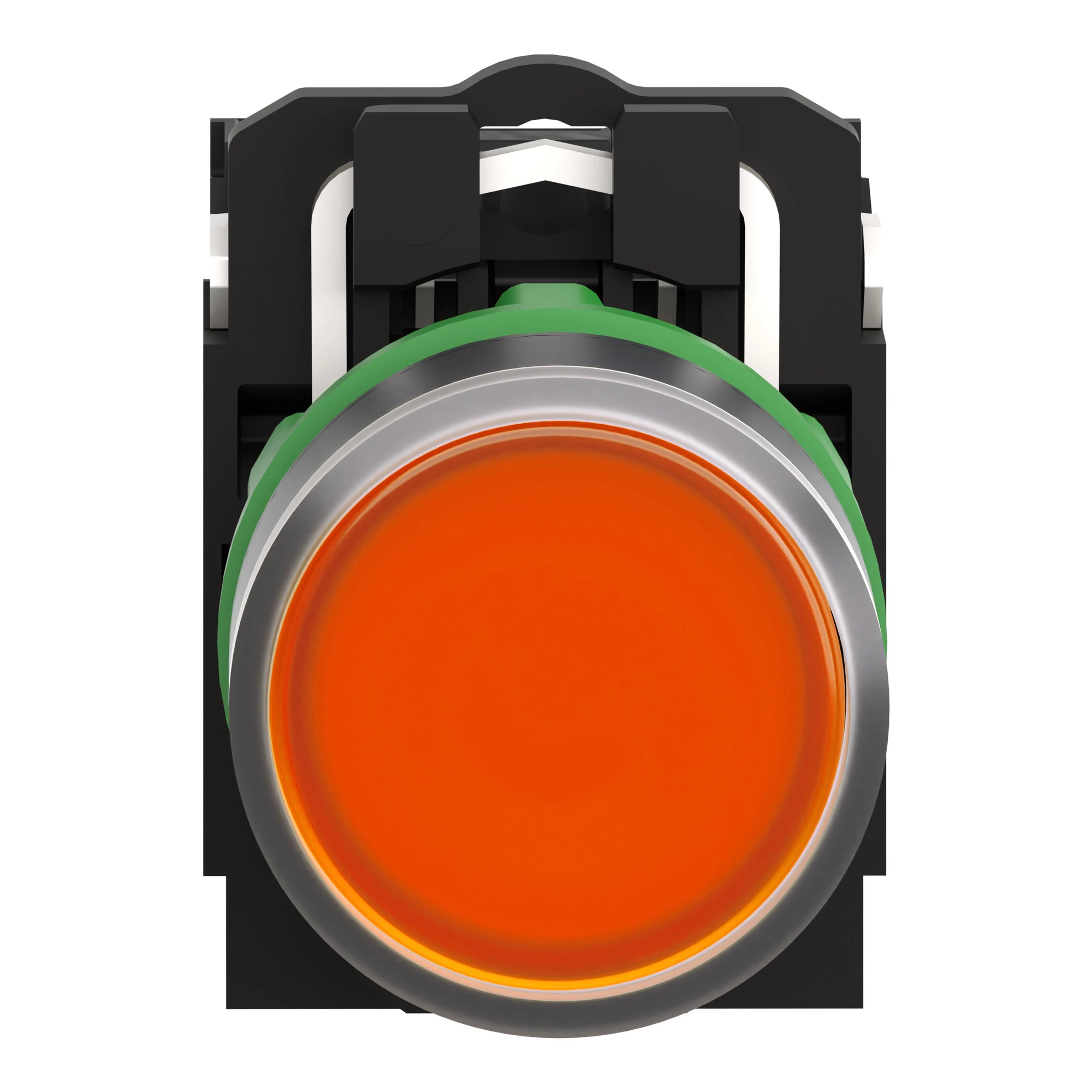 Schneider Electric XB5AW35B5 Illuminated Pushbutton, Harmony XB5, Plastic, Orange, 22mm, Universal LED, Smooth Dome, 1NO + 1NC, 24V ACDC (img_004) Schneider Electric XB5AW35B5 Illuminated Pushbutton, Harmony XB5, Plastic, Orange, 22mm, Universal LED, Smooth Dome, 1NO + 1NC, 24V ACDC (img_004)