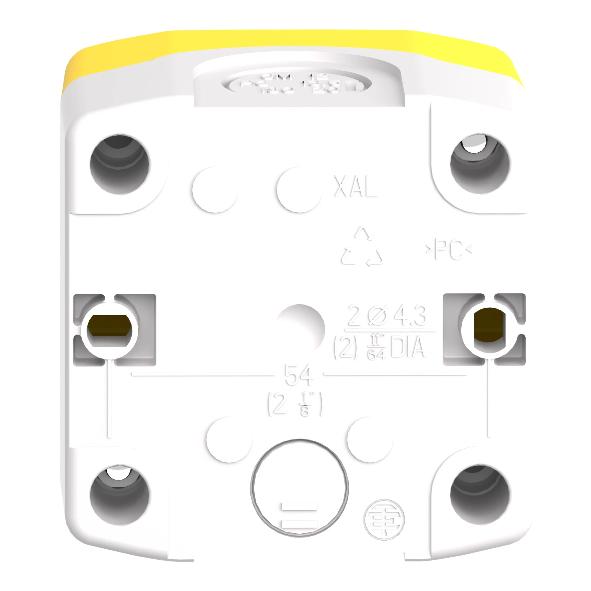 Schneider Electric XALK178W3B140E Surface-mounted enclosure, Harmony XALK, plastic, 1 emergency stop switch, 1NO+1NC, illuminable sign, 2 LEDs, white, red (img_002) Schneider Electric XALK178W3B140E Surface-mounted enclosure, Harmony XALK, plastic, 1 emergency stop switch, 1NO+1NC, illuminable sign, 2 LEDs, white, red (img_002)