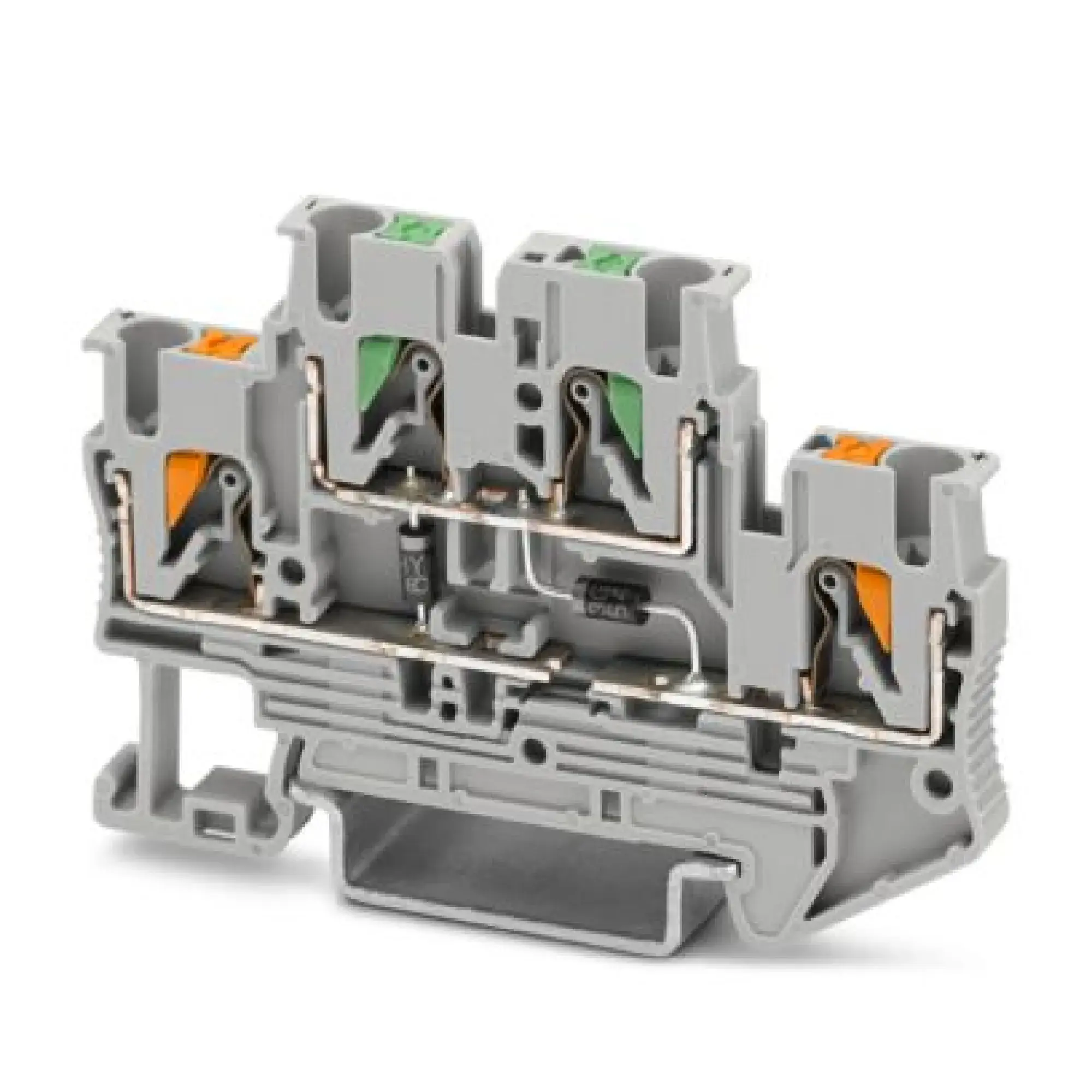 Phoenix Contact 1032738 Component terminal block PTTB 2,5-2DIO/UL-O/UR-O/U-OG/O-GN (img_001)