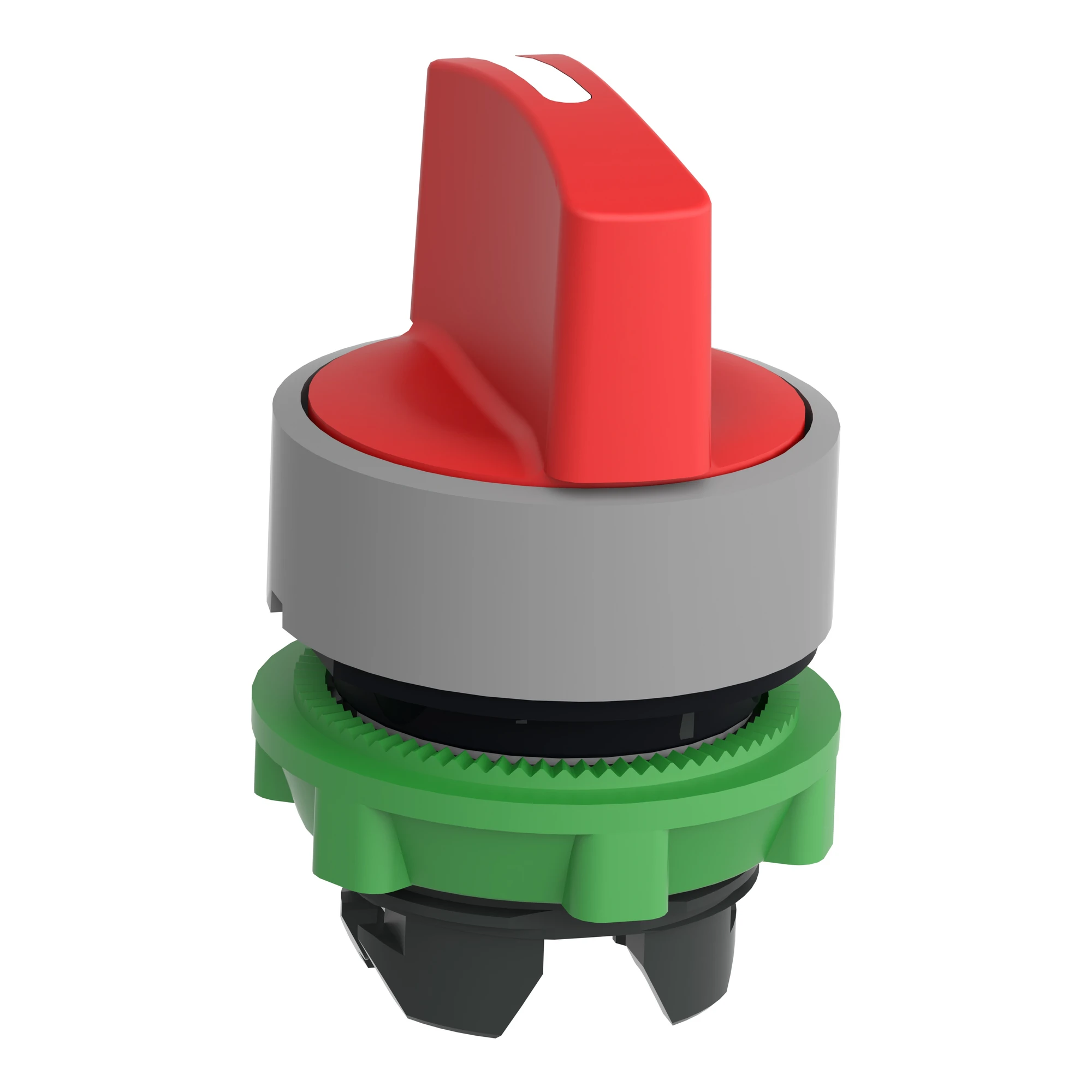 Schneider Electric ZB5AD304C0 Selector switch, front element, Harmony XB5, plastic, 22mm, light grey, red, 3 positions, latching (img_006) Schneider Electric ZB5AD304C0 Selector switch, front element, Harmony XB5, plastic, 22mm, light grey, red, 3 positions, latching (img_006)