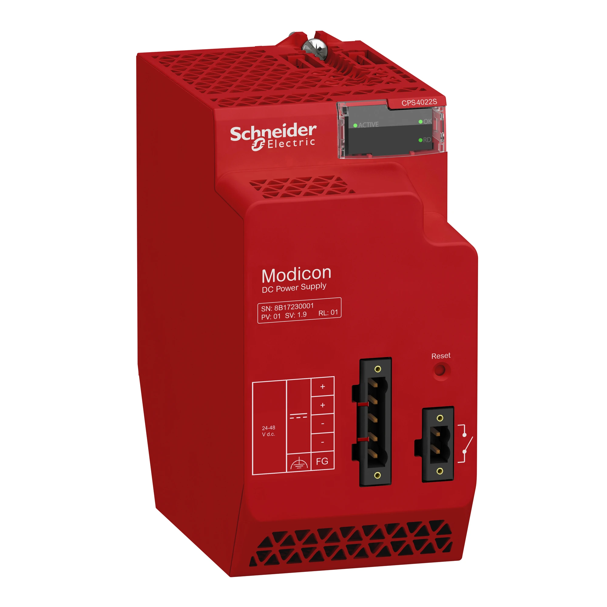 Schneider Electric BMXCPS4022S X80-Safety-Power Supply, 24-48V DC, for Redundant Architecture (img_001) Schneider Electric BMXCPS4022S X80-Safety-Power Supply, 24-48V DC, for Redundant Architecture (img_001)