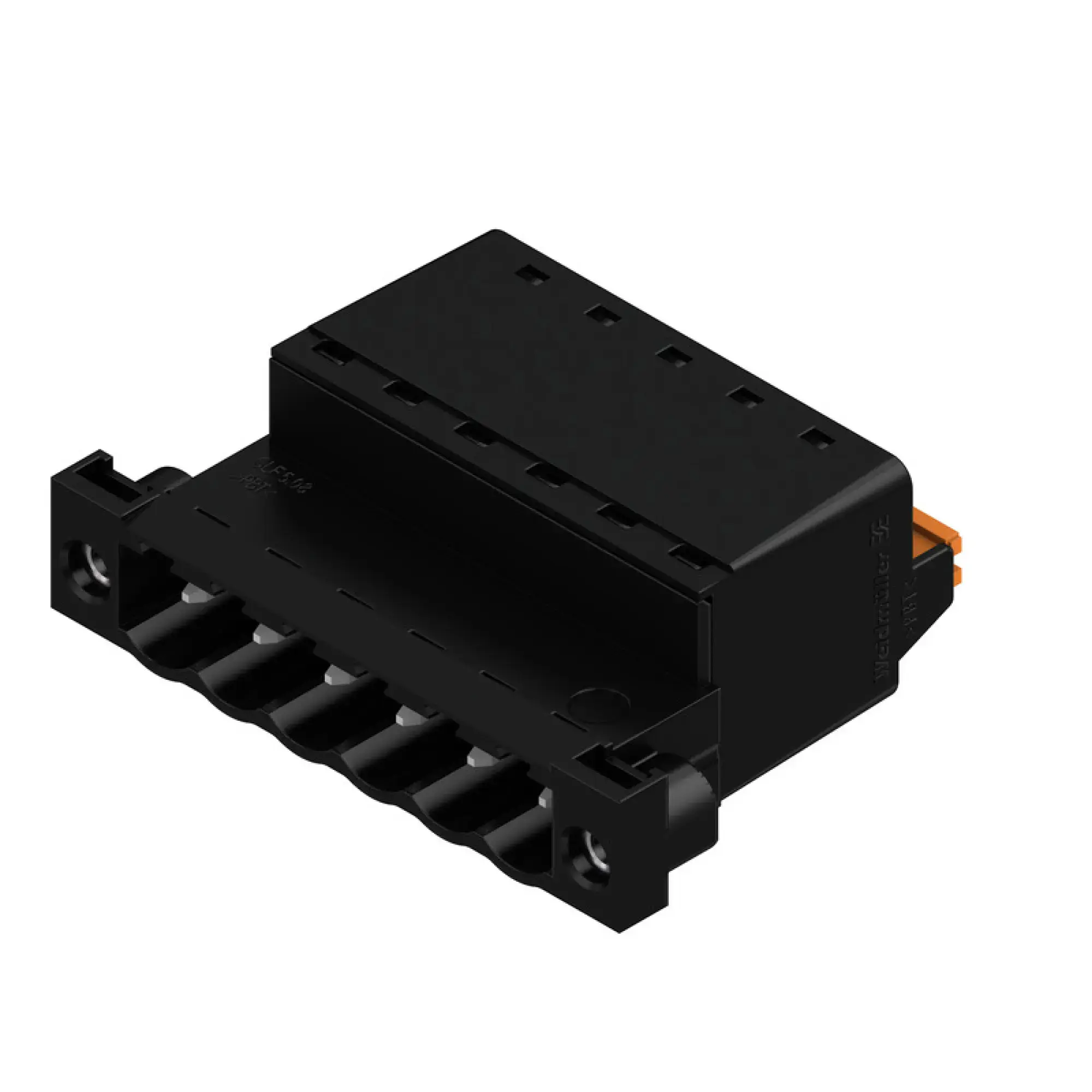 Weidmüller 1336210000 PCB connector (wire connection), 320 V, 25.9 A, Pitch in mm: 5.08, 3.31 mm², Number of poles: 6, PUSH IN with actuator, Box (img_001)