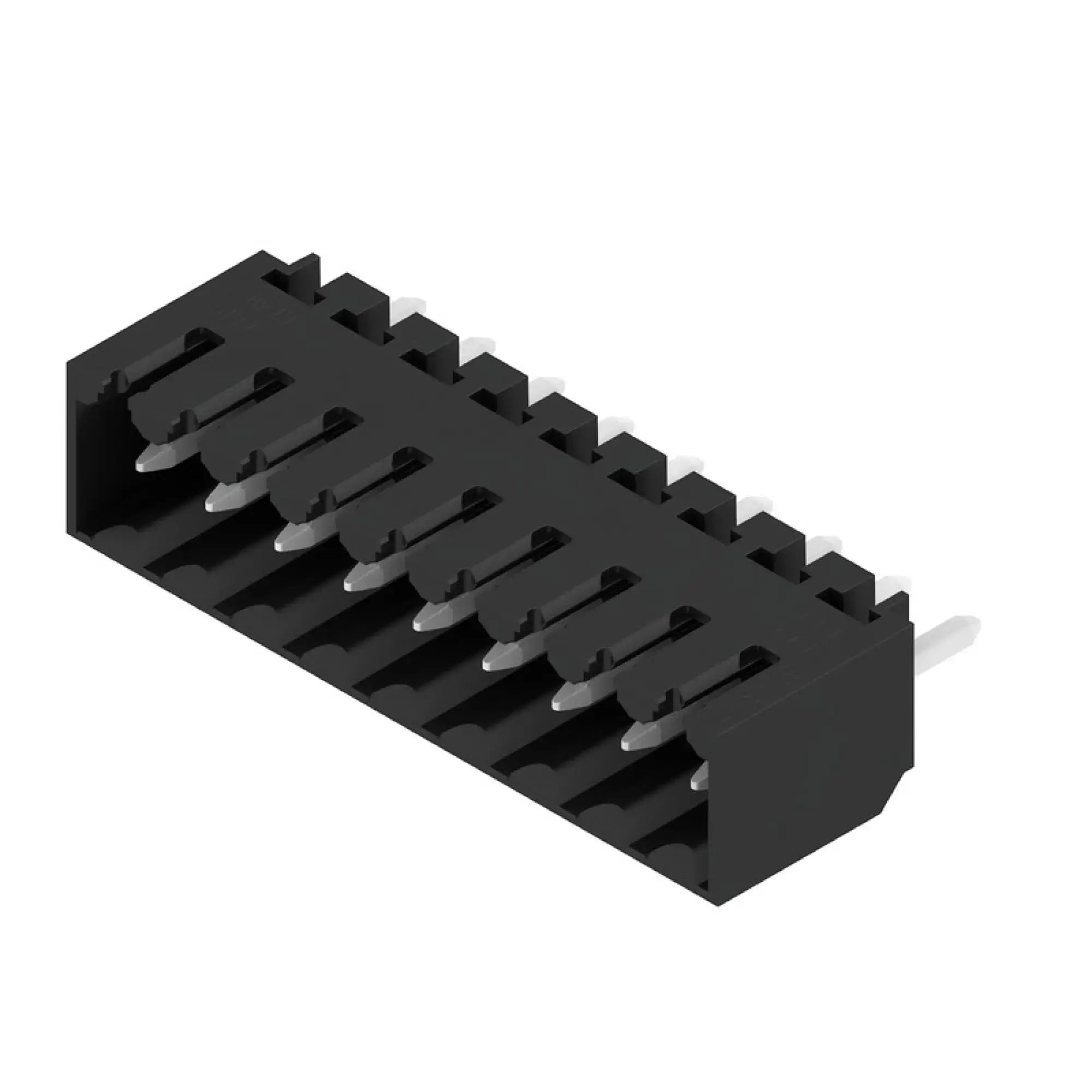 Weidmüller 1115640000 PCB connector (board connection), 160 V, 15 A, Pitch in mm: 3.50, Number of poles: 9, THT/THR solder connection, Tray (img_001)