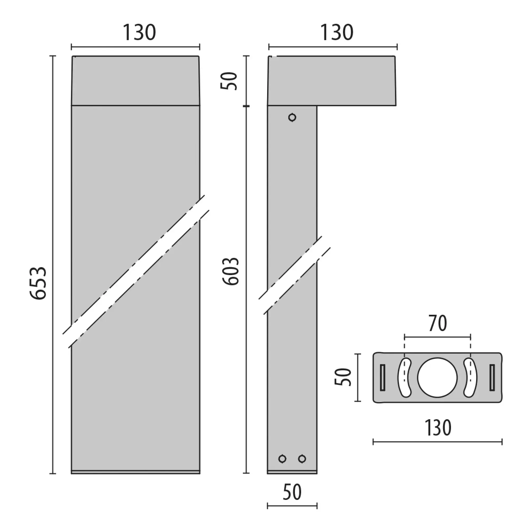 Performance iN Lighting 304613 LED-Pollerleuchte 3000K 11W statisch asymmetrische gebündelte Optik 304613 (img_003) Performance iN Lighting 304613 LED-Pollerleuchte 3000K 11W statisch asymmetrische gebündelte Optik 304613 (img_003)