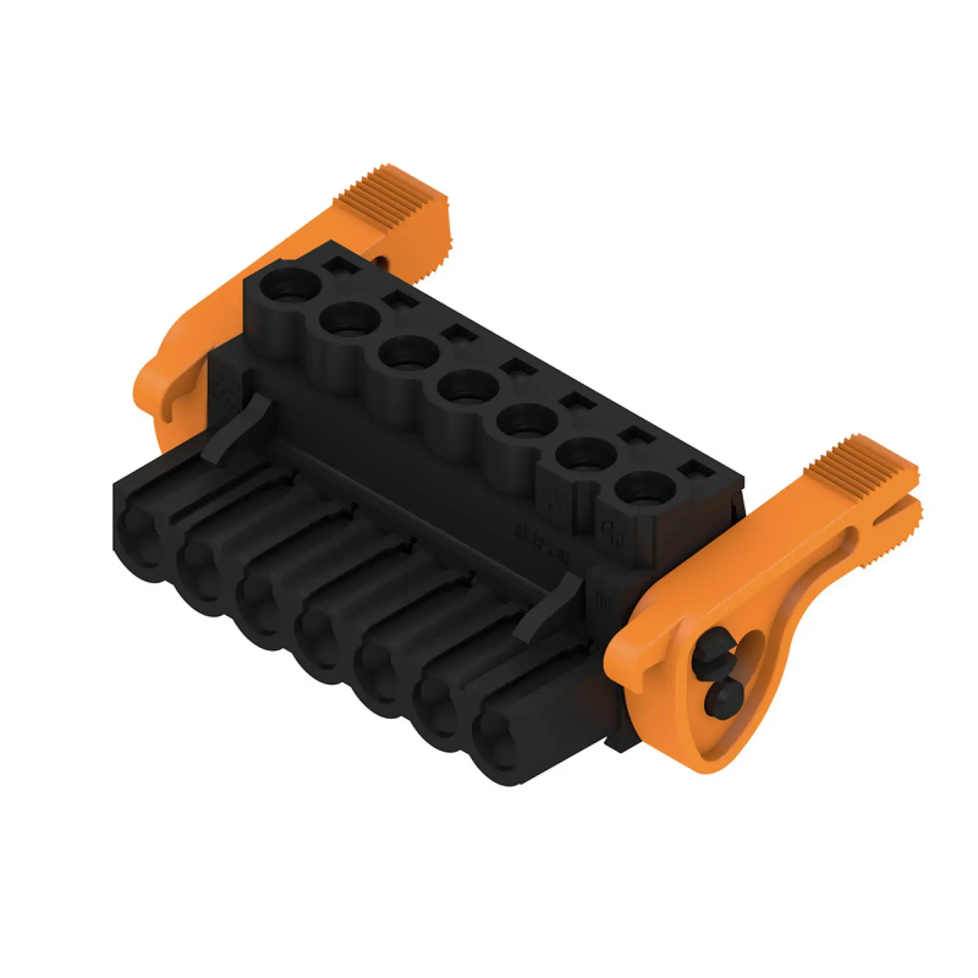 Weidmüller 1956550000 PCB connector (wire connection), 320 V, 23 A, Pitch in mm: 5.00, 4 mm², Number of poles: 7, Clamping yoke connection, Box (img_001) Weidmüller 1956550000 PCB connector (wire connection), 320 V, 23 A, Pitch in mm: 5.00, 4 mm², Number of poles: 7, Clamping yoke connection, Box (img_001)