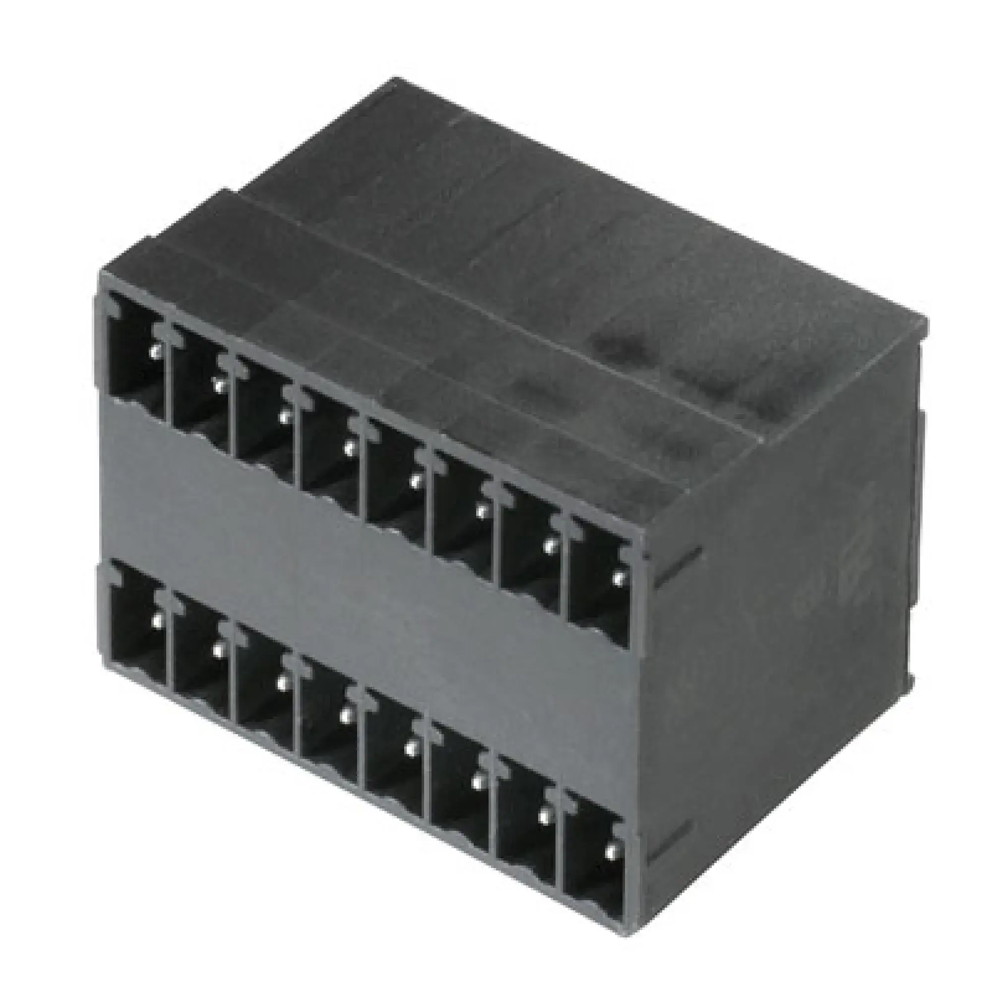 Weidmüller 1973160000 PCB connector (board connection), 160 V, 17.5 A, Pitch in mm: 3.81, Number of poles: 16, THT solder connection, Box (img_001)