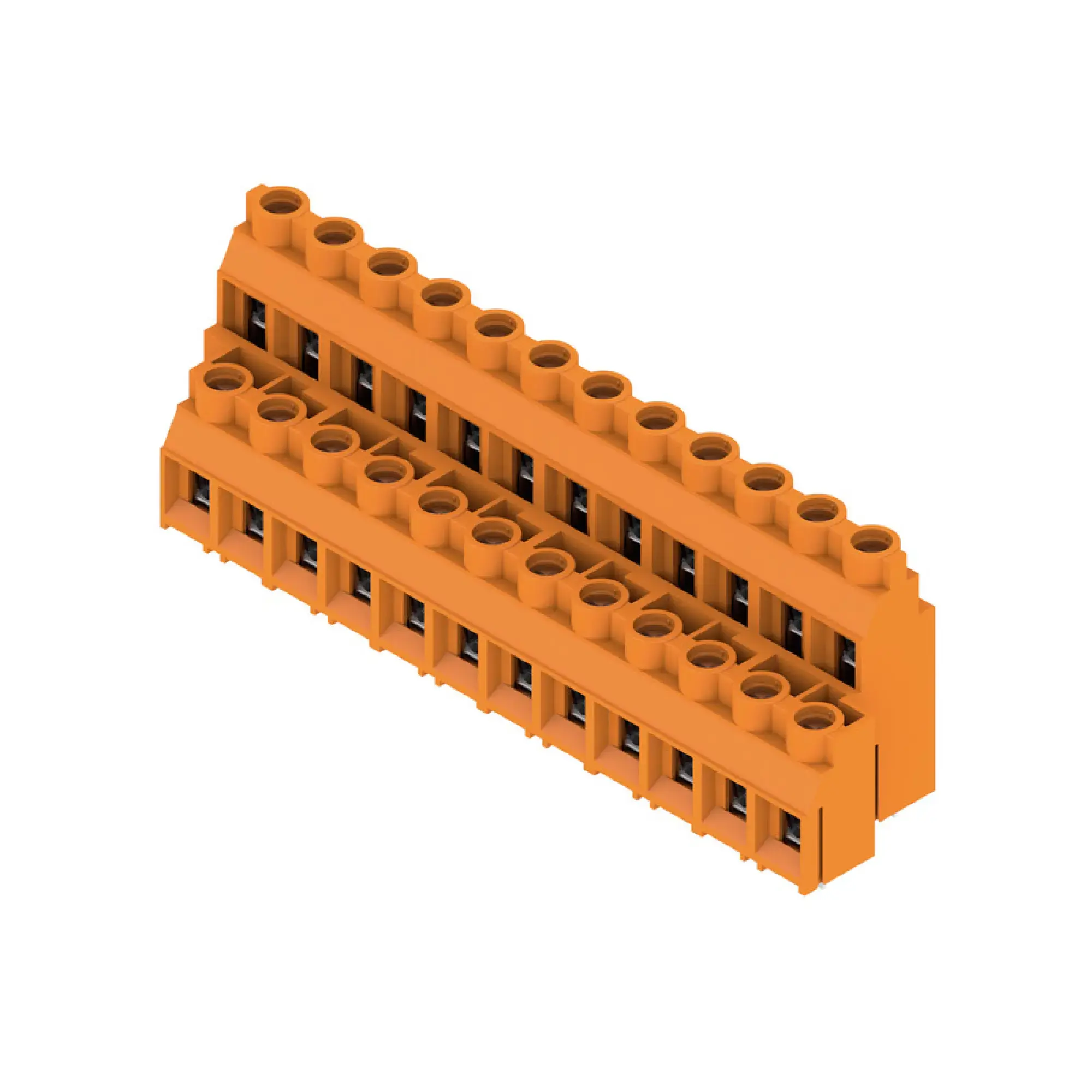 Weidmüller 1926400000 PCB terminal, 690 V, 32 A, Pitch in mm: 9.52, 6 mm², Number of poles: 24, Clamping yoke connection, THT solder connection, 90°, Box (img_001) Weidmüller 1926400000 PCB terminal, 690 V, 32 A, Pitch in mm: 9.52, 6 mm², Number of poles: 24, Clamping yoke connection, THT solder connection, 90°, Box (img_001)