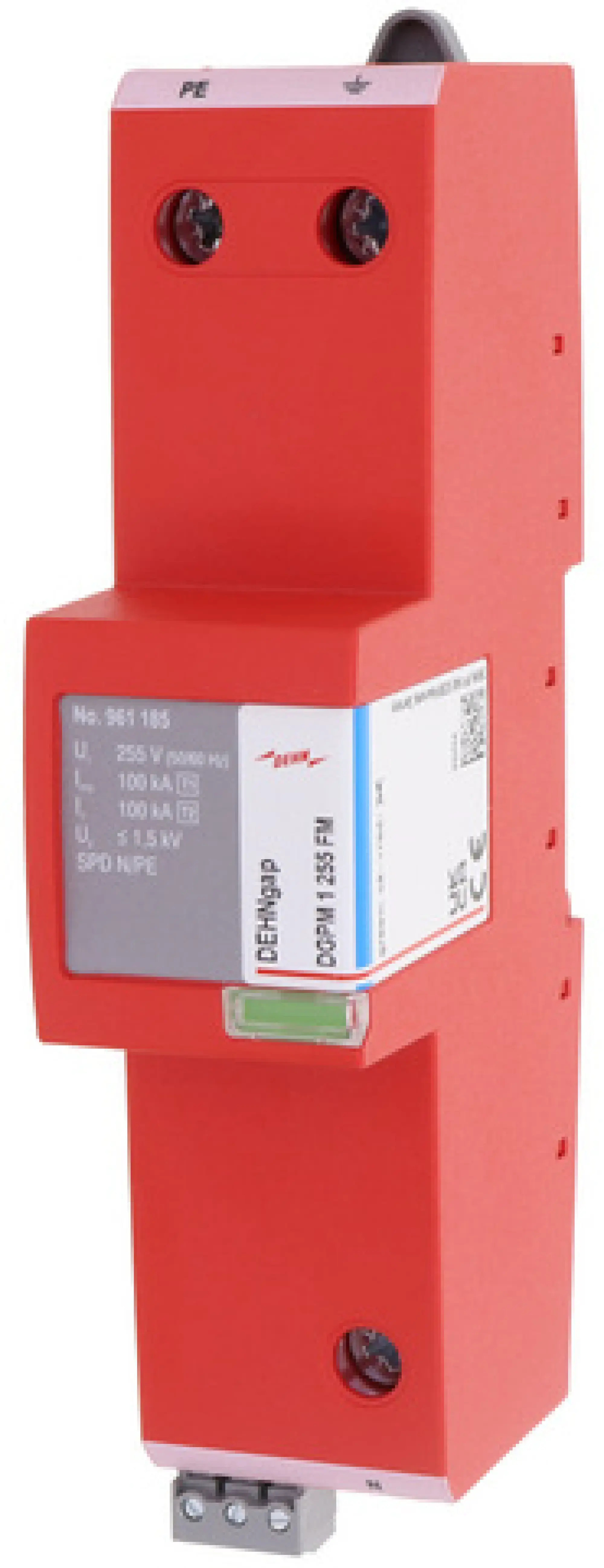 Dehn 961185 N-PE lightning current arrester DEHNgap Maxi 1 for use in TT systems (img_001)