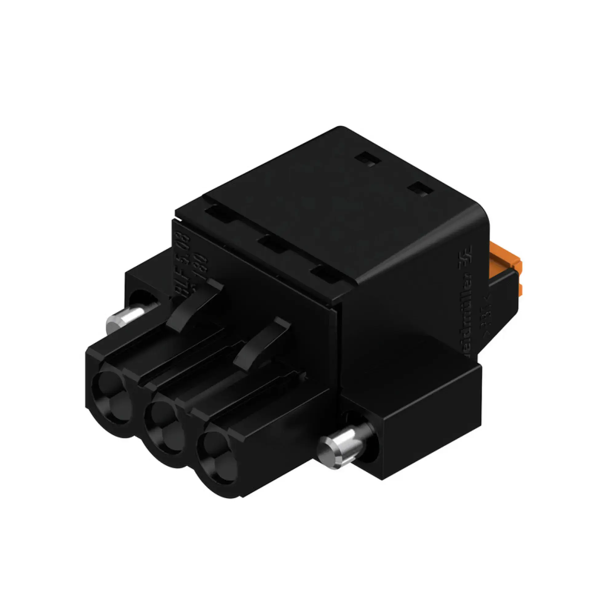 Weidmüller 1012650000 PCB connector (wire connection), 320 V, 24 A, Pitch in mm: 5.08, 3.31 mm², Number of poles: 3, PUSH IN with actuator, Box (img_001)