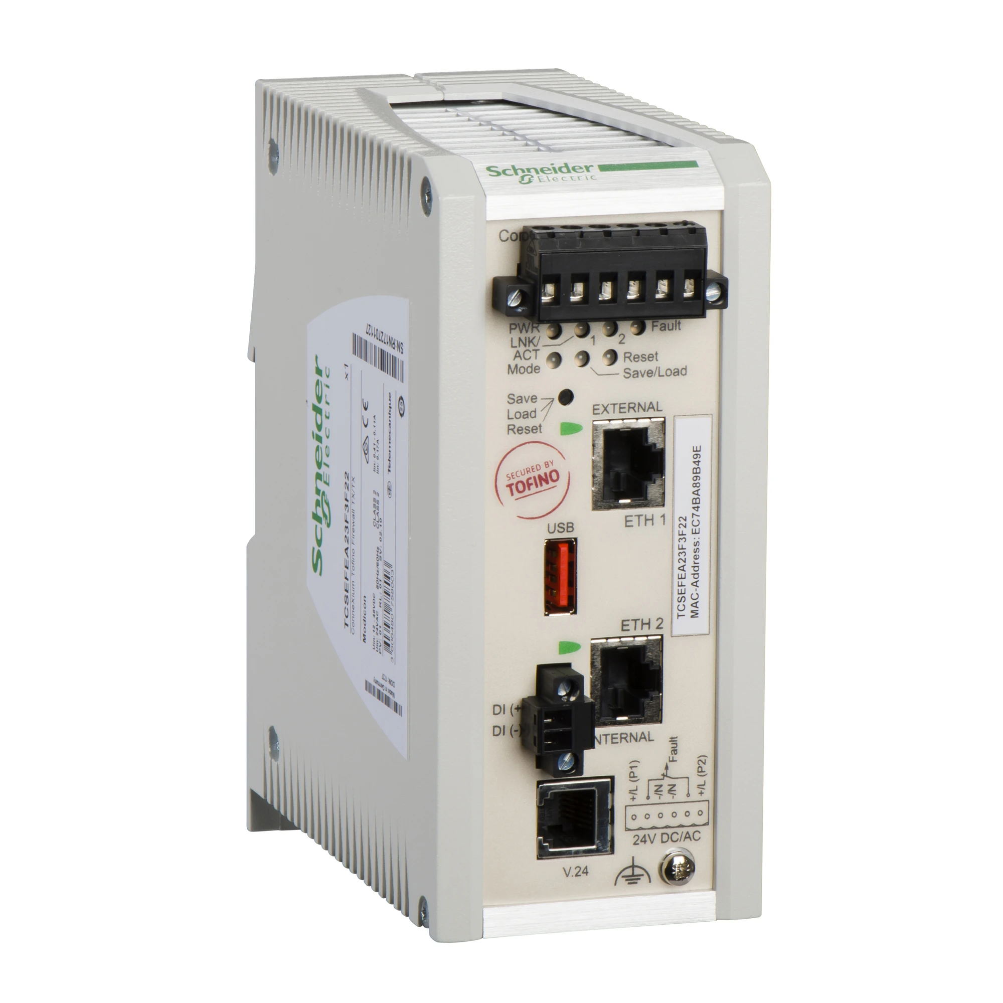 Schneider Electric TCSEFEC23F3F21 ConneXium Industrial Firewall/Router TX/TX (img_001) Schneider Electric TCSEFEC23F3F21 ConneXium Industrial Firewall/Router TX/TX (img_001)