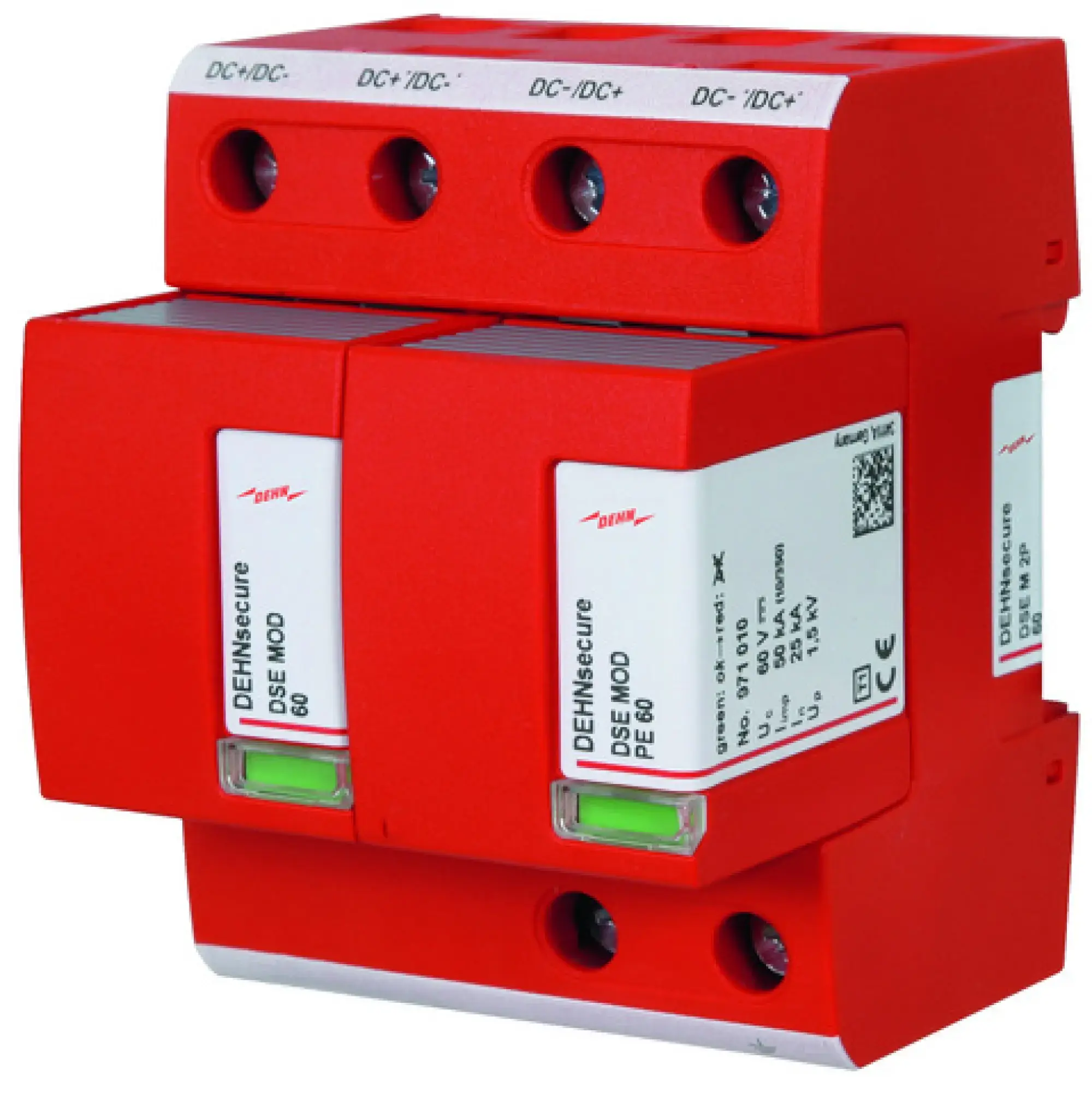 Dehn 971221 Coord. lightn. current arrester Type 1 DEHNsecure M for d.c. circuits (img_001)
