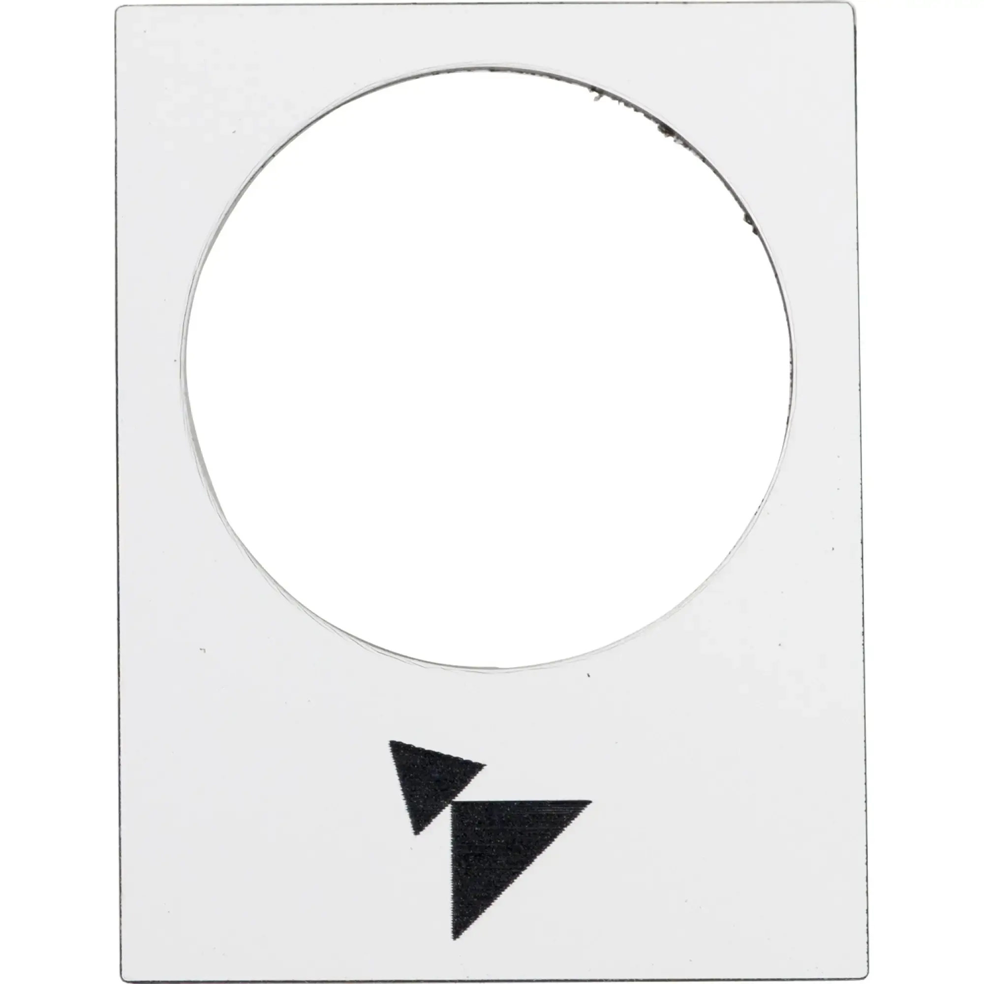 Schneider Electric ZB2BY4915 Label, 30x40mm, white, forward, slow-fast (img_002)