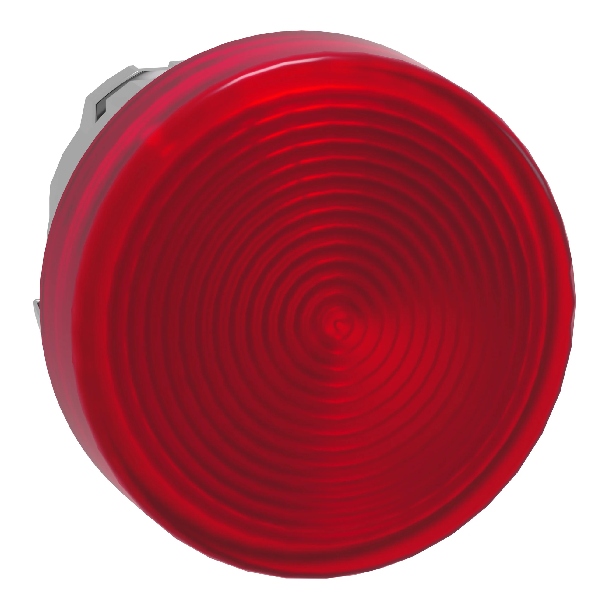 Schneider Electric ZB4BV043S Indicator light, Front element, Harmony XB4, Metal, 22mm, red, for universal LED, knurled dome (img_001) Schneider Electric ZB4BV043S Indicator light, Front element, Harmony XB4, Metal, 22mm, red, for universal LED, knurled dome (img_001)