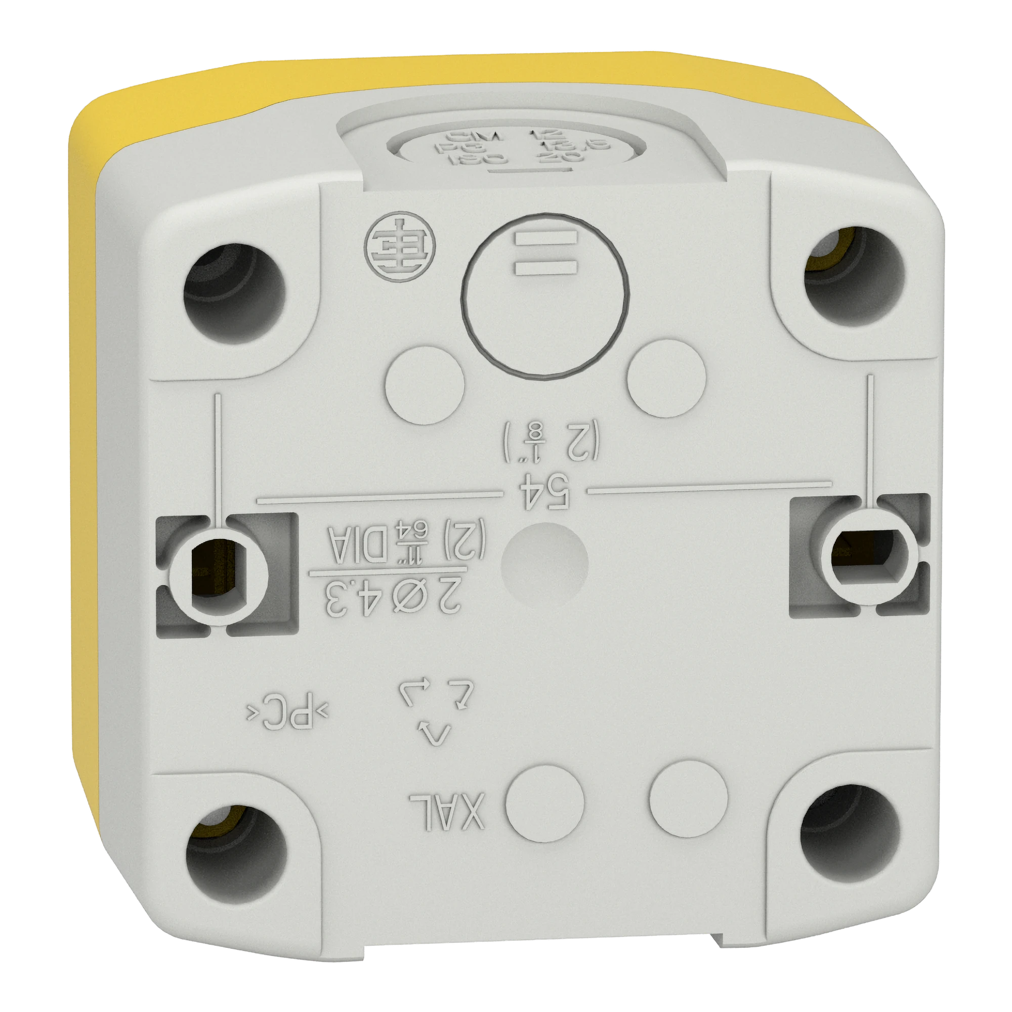 Schneider Electric XALK1786H7 Surface-mounted enclosure, Harmony XALK, plastic, light grey, yellow, 1 emergency stop switch, 1NC, with monitoring contact, UL/CSA (img_002) Schneider Electric XALK1786H7 Surface-mounted enclosure, Harmony XALK, plastic, light grey, yellow, 1 emergency stop switch, 1NC, with monitoring contact, UL/CSA (img_002)