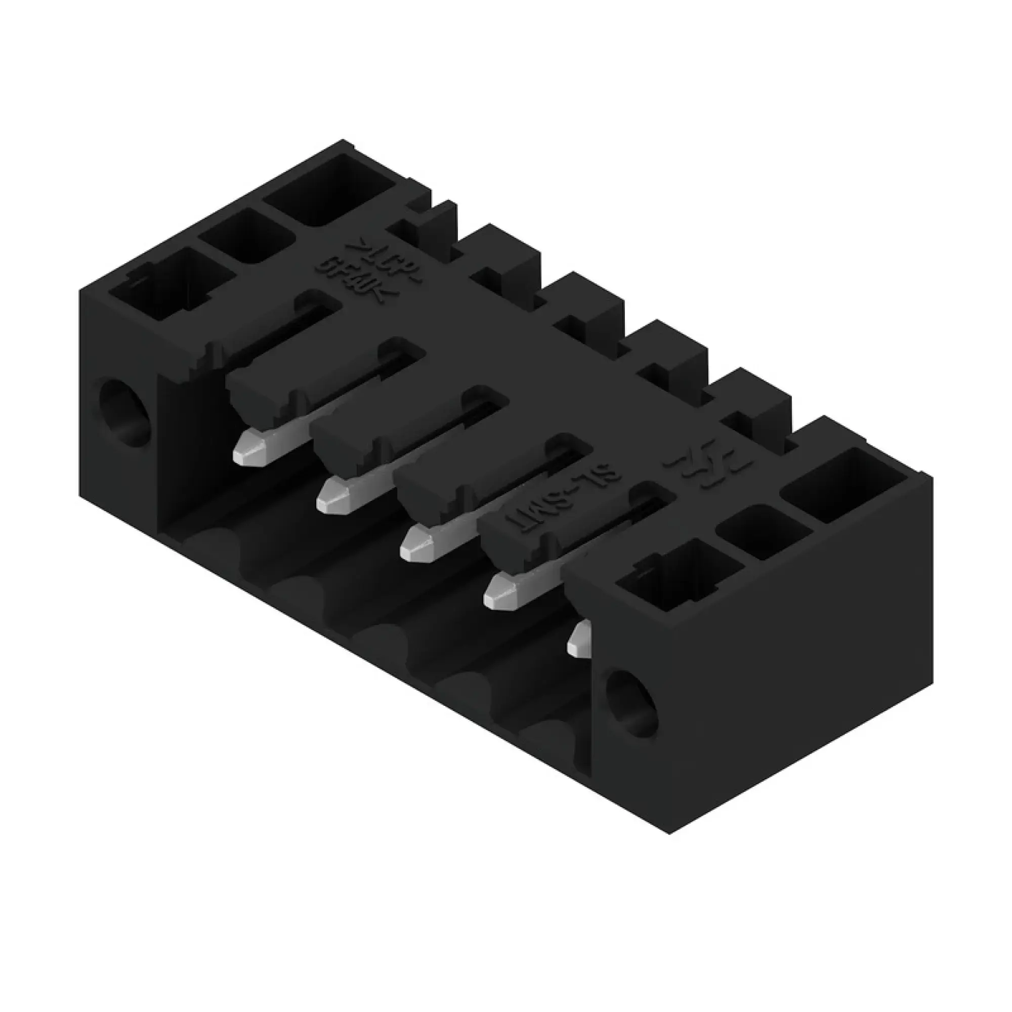 Weidmüller 1762032001 PCB connector (board connection), 160 V, 15 A, Pitch in mm: 3.50, Number of poles: 5, THT/THR solder connection, Box (img_001)