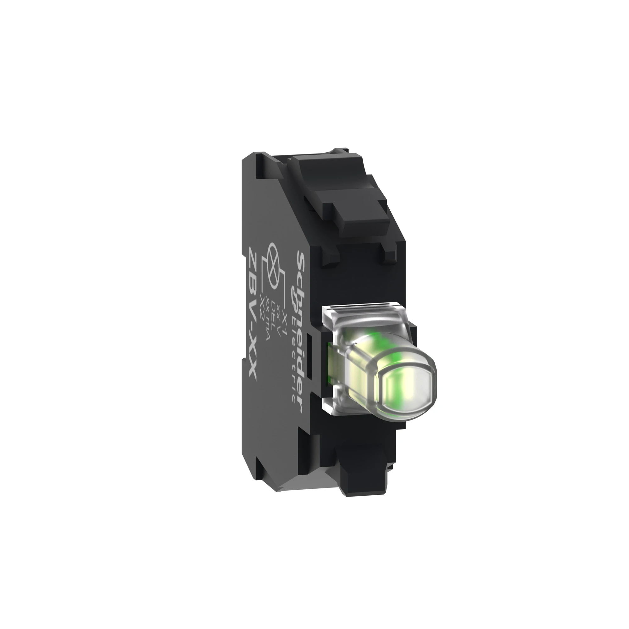 Schneider Electric ZBVB1 Universal LED Module, Harmony XB4 and XB5, 22mm, 30mm, white, screw terminal, 24V ACDC (img_001)