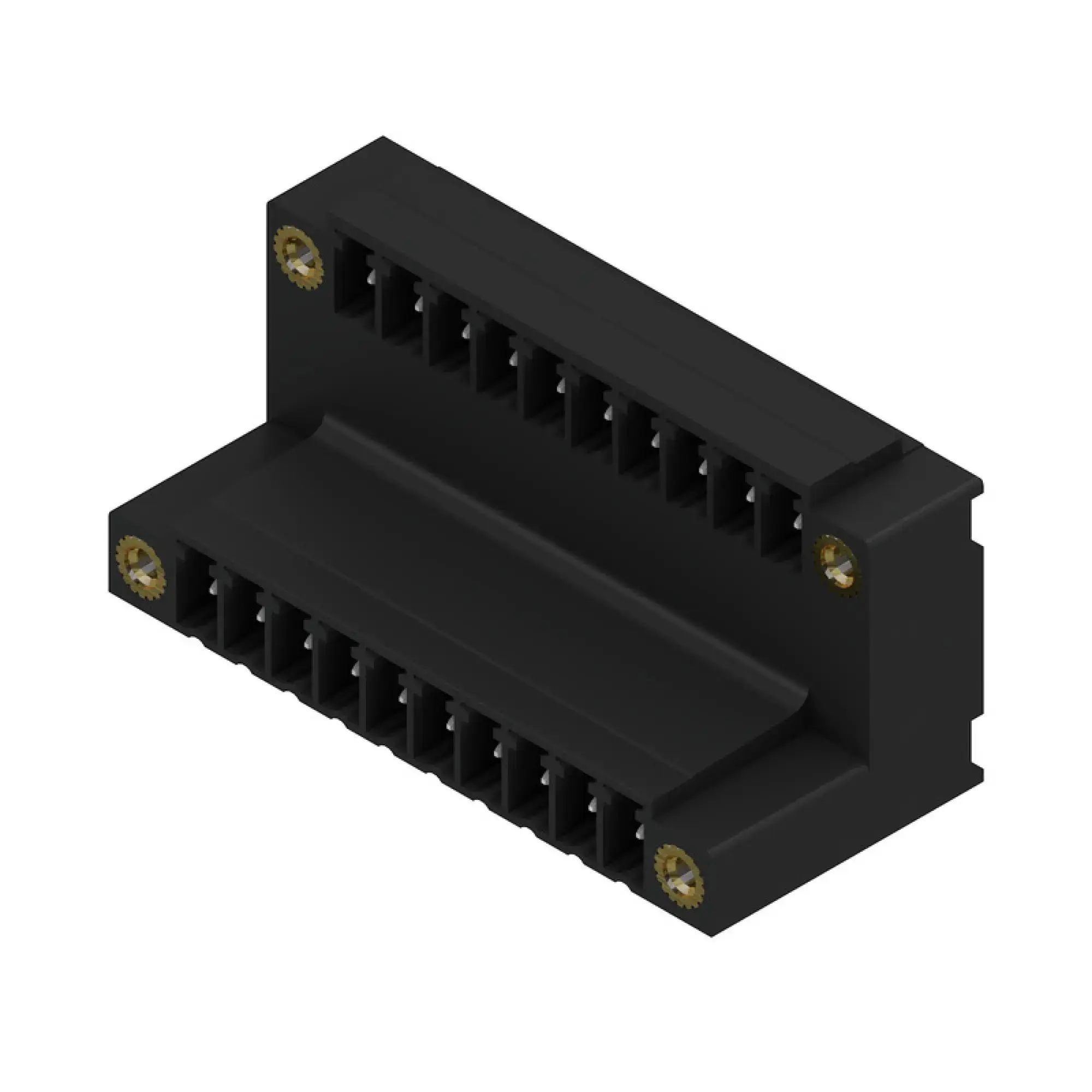 Weidmüller 1034060000 PCB connector (board connection), 160 V, 17.5 A, Pitch in mm: 3.81, Number of poles: 20, THT/THR solder connection, Box (img_001)