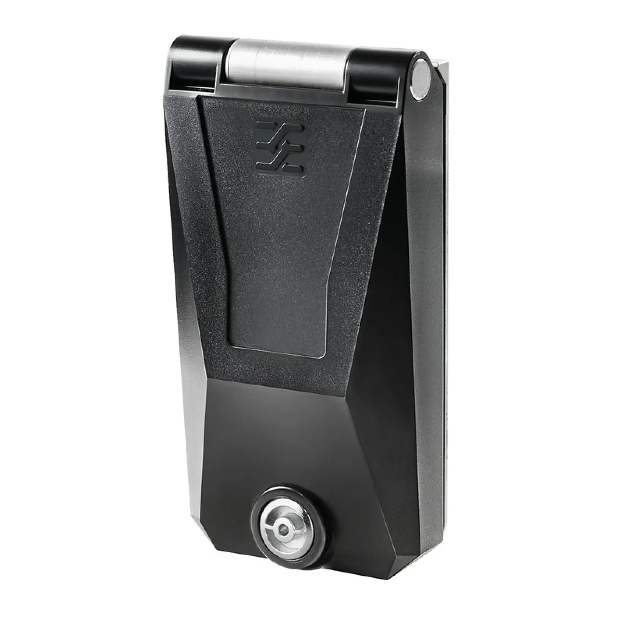 Weidmüller 2663200000 Component housing, Single frame, Metal cover, Lockable with cabinet key (Daimler lock), Colour: black (similar to RAL 9005), IP65, in closed state (img_001)