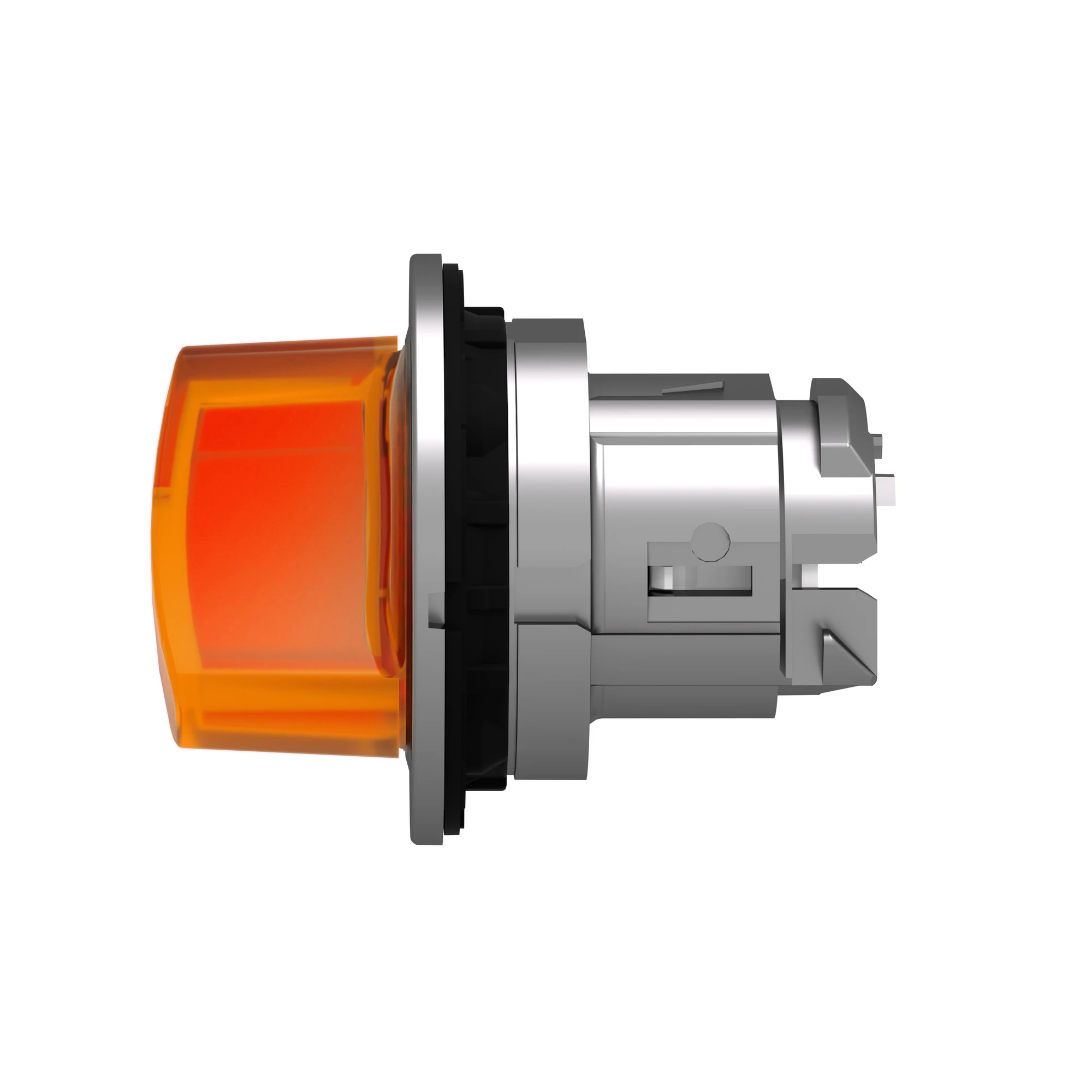 Schneider Electric ZB4FK1253 Illuminated selector switch, front element, Harmony XB4F, metal, 30mm, orange, for universal LED, 2 positions, latching (img_008)