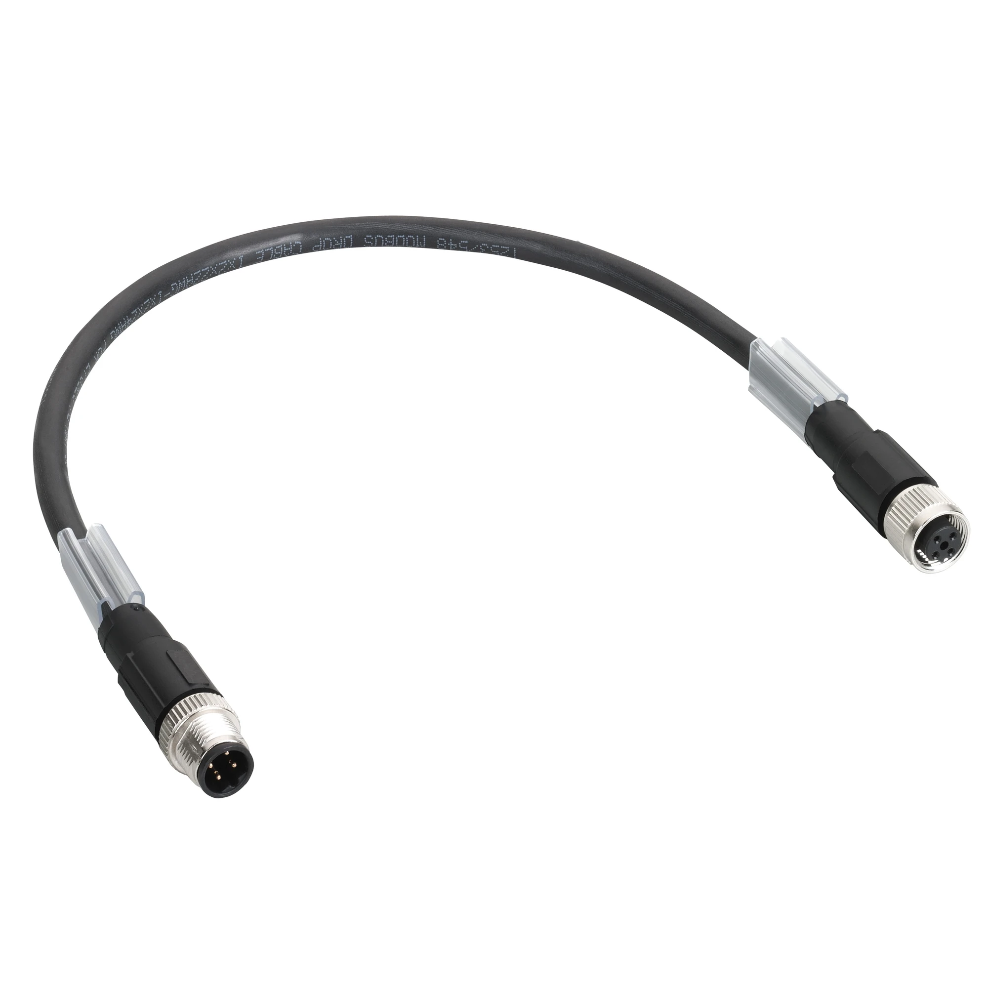 Schneider Electric TCSXCN1M1F1E Bus Cable TM7 (Daisy Chain), straight, M12B male/female connector, 1m (img_001)
