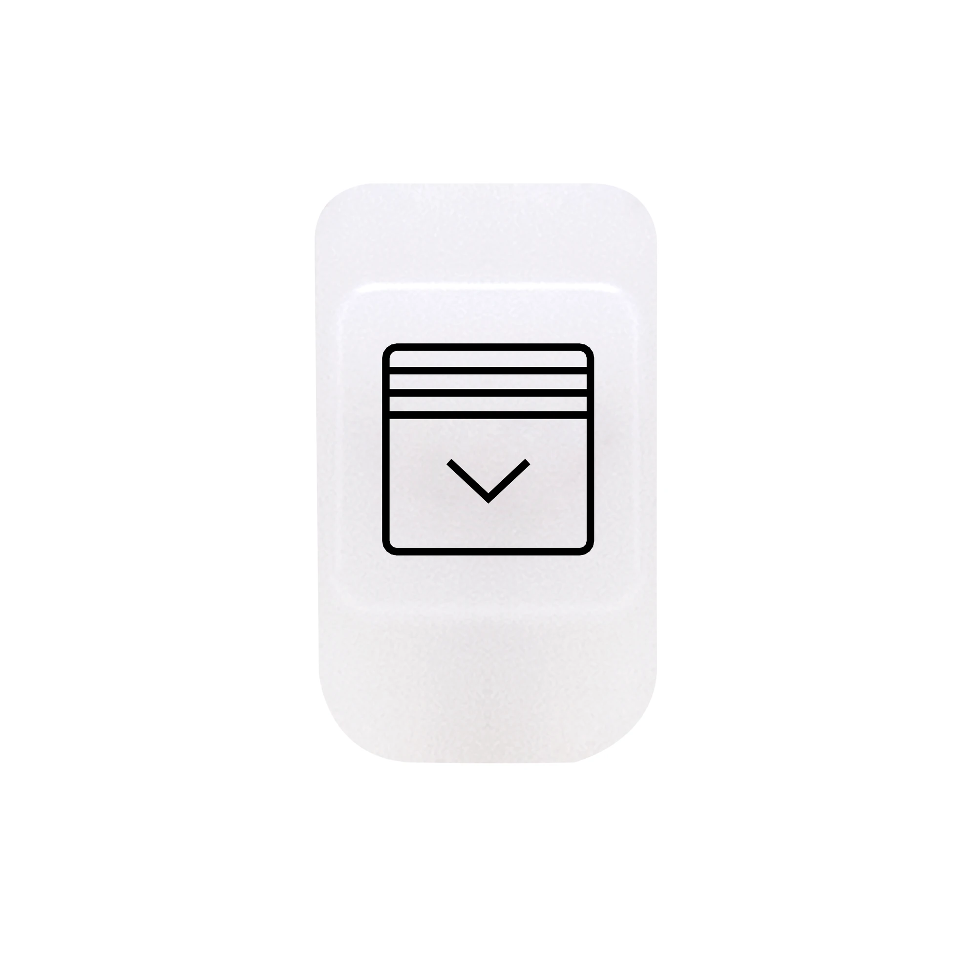 GEWISS GW10520A LENS WITH ILLUMINABLE SYMBOL - ROLLER SHUTTER DOWN (img_001)