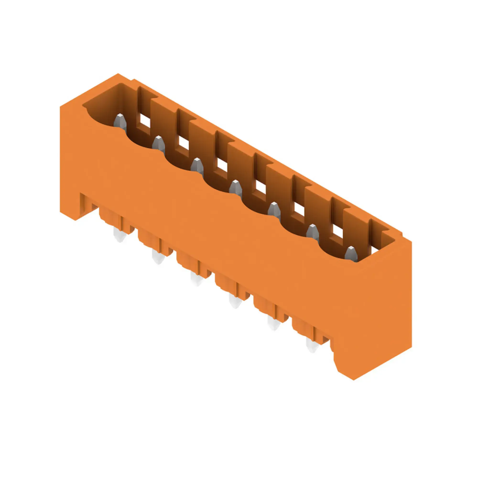 Weidmüller 1146840000 PCB connector (board connection), 320 V, 24 A, Pitch in mm: 5.08, Number of poles: 7, THT solder connection, Box (img_001)
