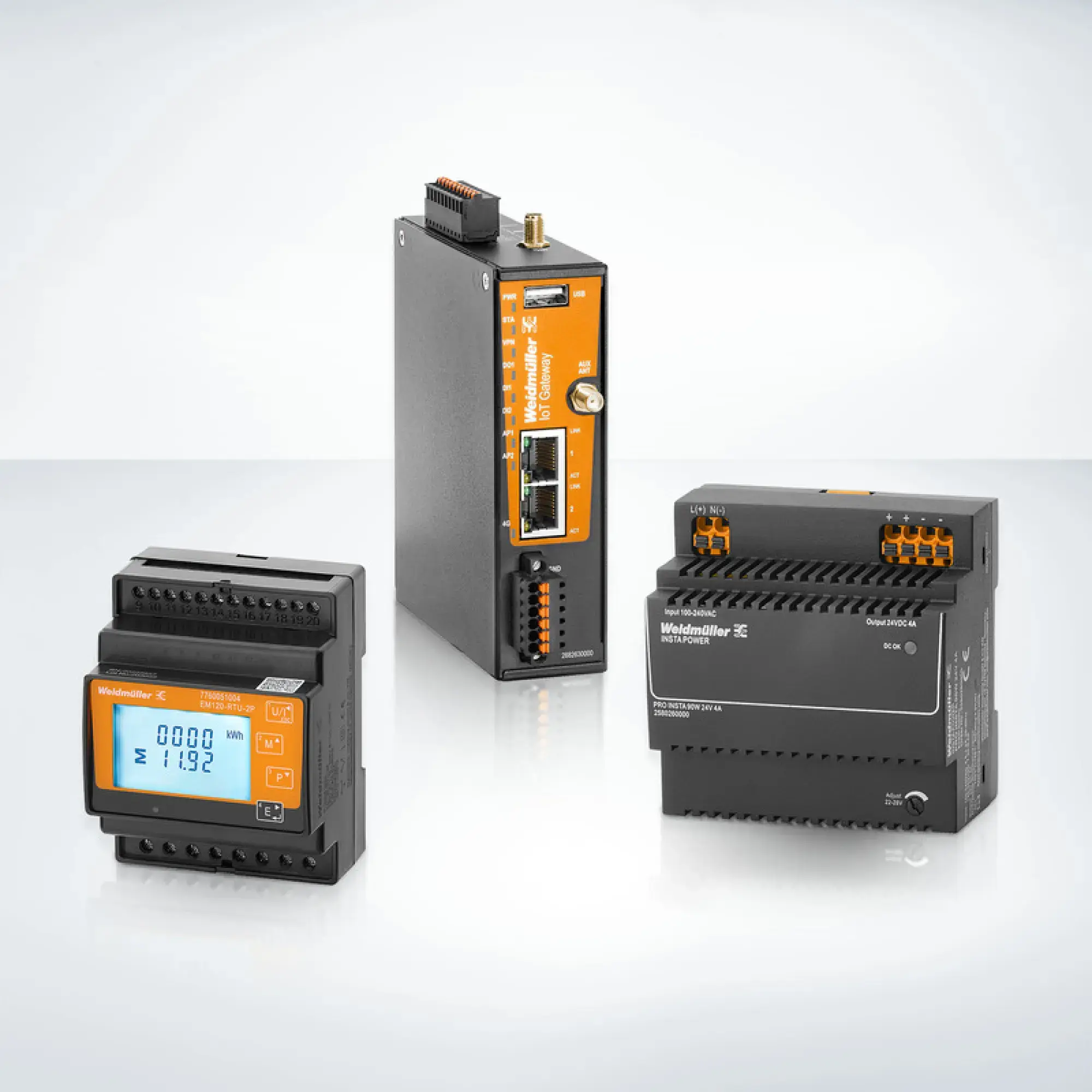 Weidmüller 2923080000 Load management E-Mobility, Number of possible charging boxes connectable 5, PV surplus charging possible No, 4G / LTE, PUSH IN (img_001) Weidmüller 2923080000 Load management E-Mobility, Number of possible charging boxes connectable 5, PV surplus charging possible No, 4G / LTE, PUSH IN (img_001)