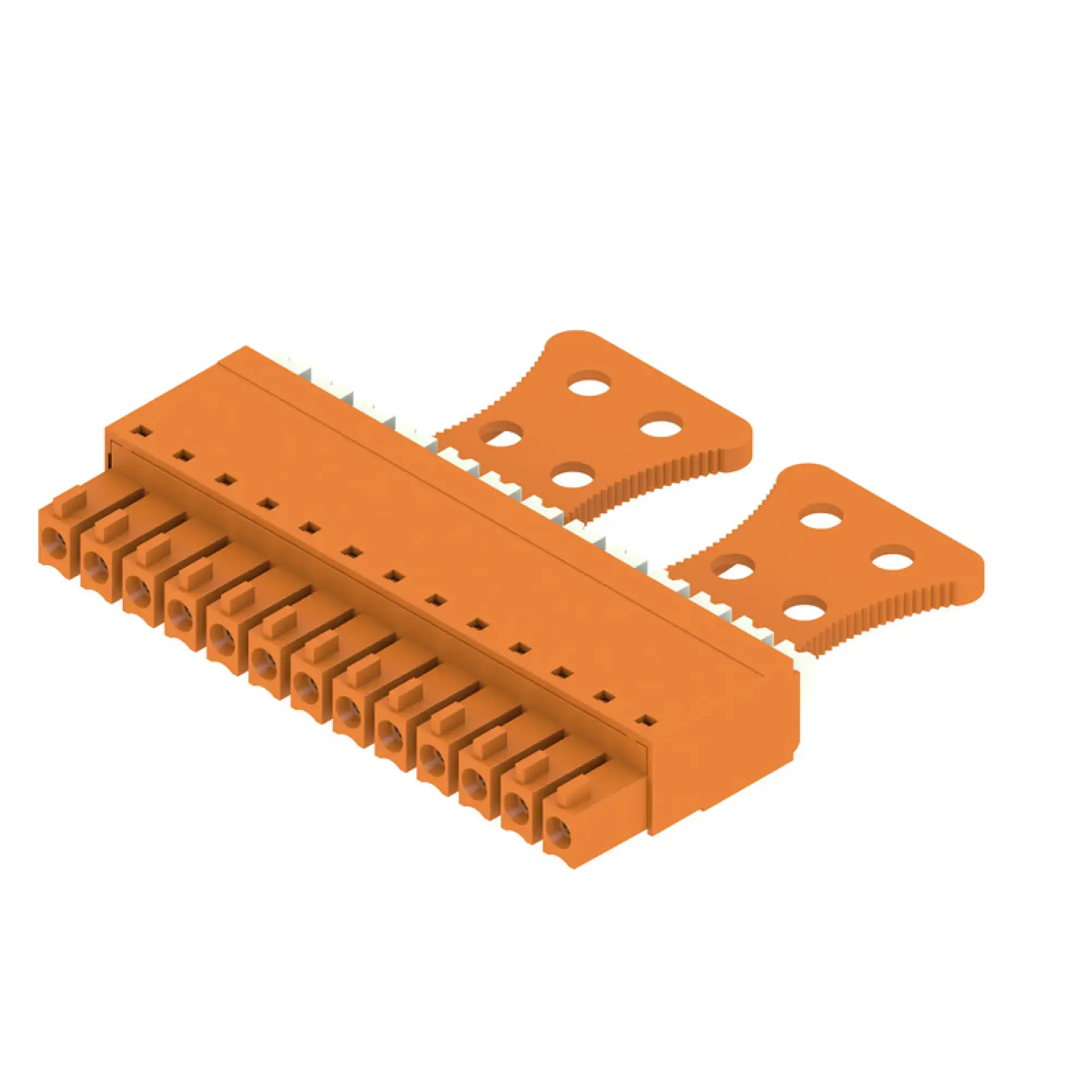 Weidmüller 1235890000 PCB connector (wire connection), 160 V, 17.5 A, Pitch in mm: 3.81, 1.5 mm², Number of poles: 13, PUSH IN with actuator, Box (img_001)