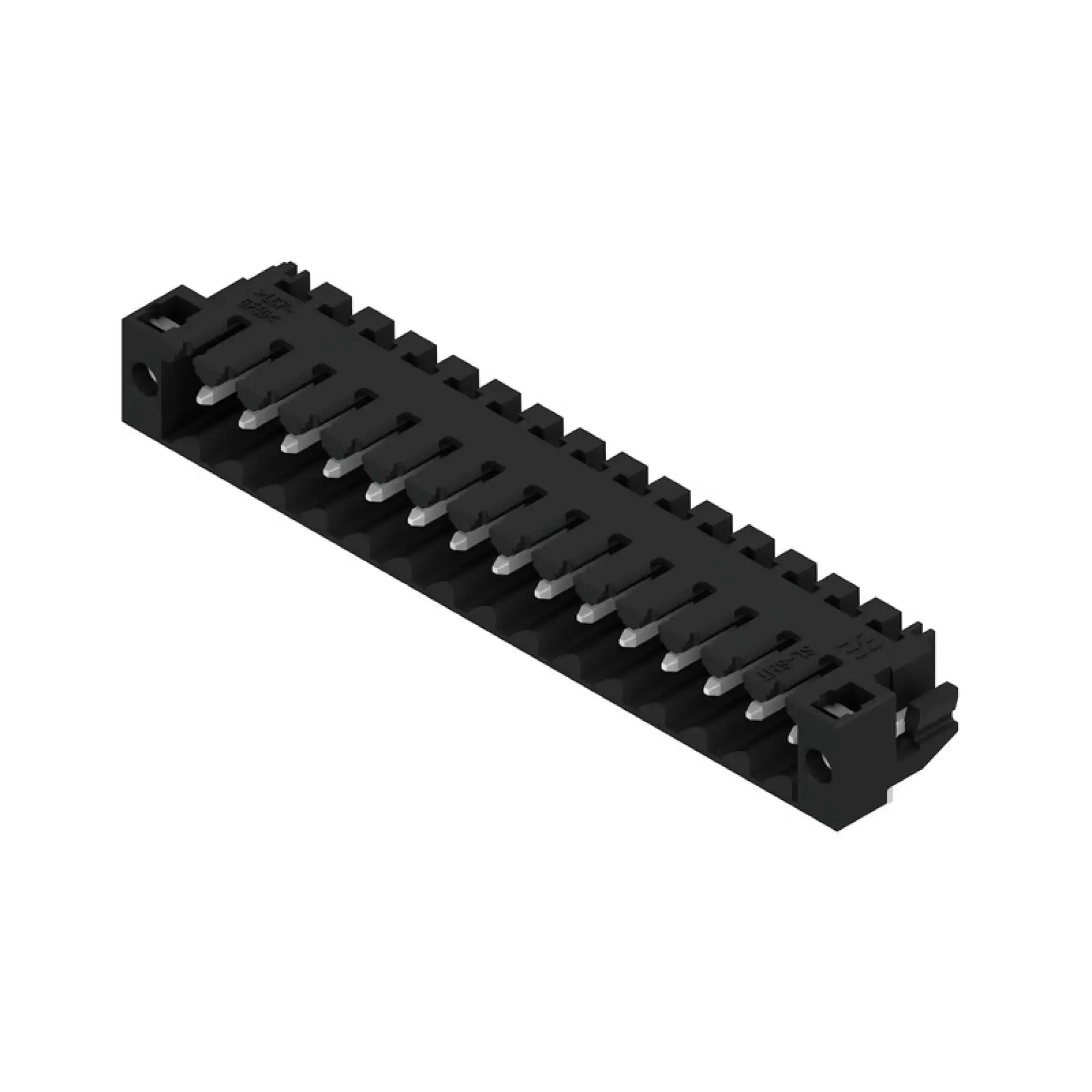 Weidmüller 1805070000 PCB connector (board connection), 160 V, 15 A, Pitch in mm: 3.50, Number of poles: 15, THT/THR solder connection, Box (img_001)