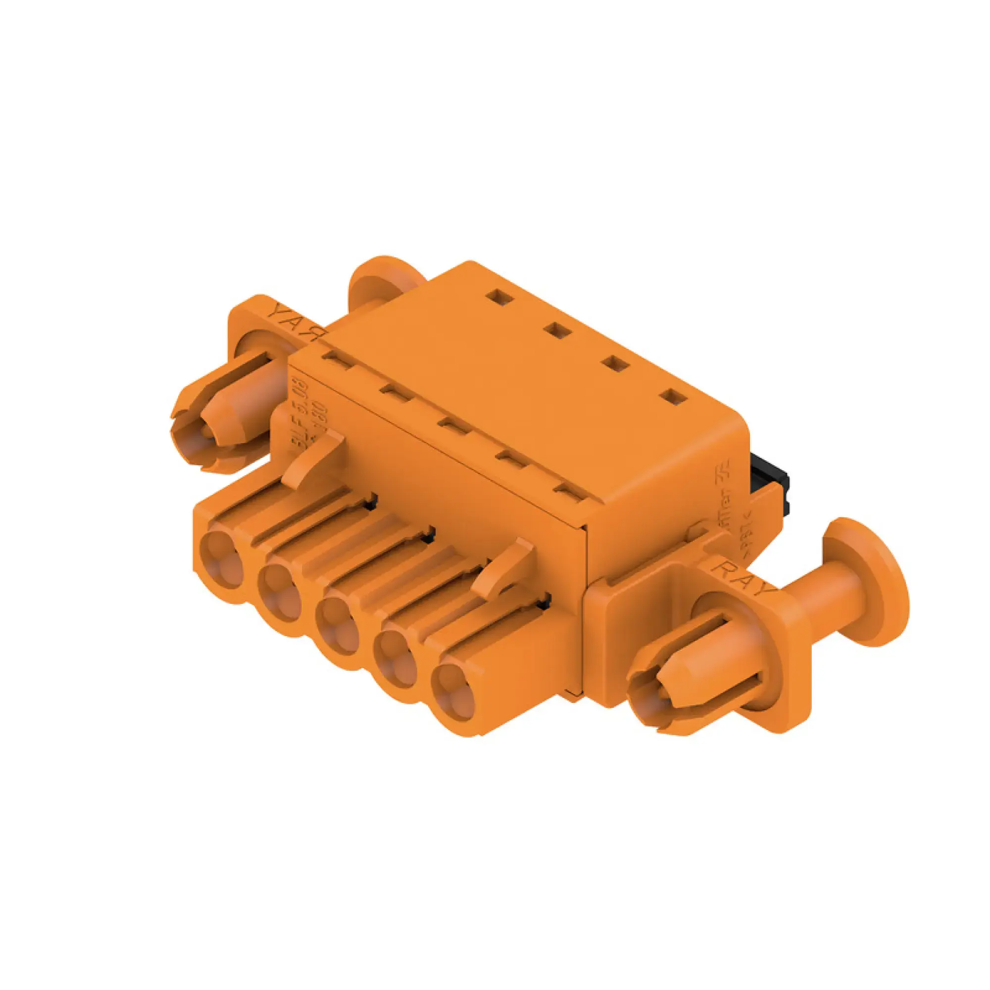 Weidmüller 1353280000 PCB connector (wire connection), 320 V, 24 A, Pitch in mm: 5.08, 3.31 mm², Number of poles: 5, PUSH IN with actuator, Box (img_001) Weidmüller 1353280000 PCB connector (wire connection), 320 V, 24 A, Pitch in mm: 5.08, 3.31 mm², Number of poles: 5, PUSH IN with actuator, Box (img_001)