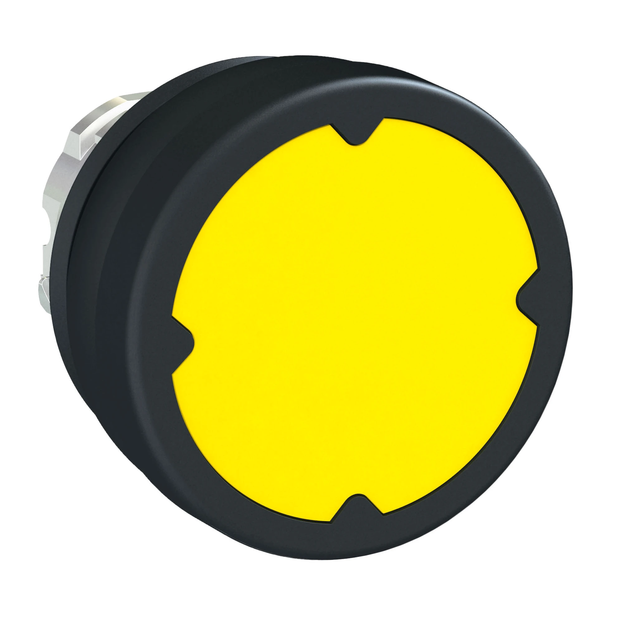 Schneider Electric ZB4BC580 Pushbutton, front element, Harmony XB4, metal, 22mm, orange, unlabeled, momentary, sealing gasket (img_001)