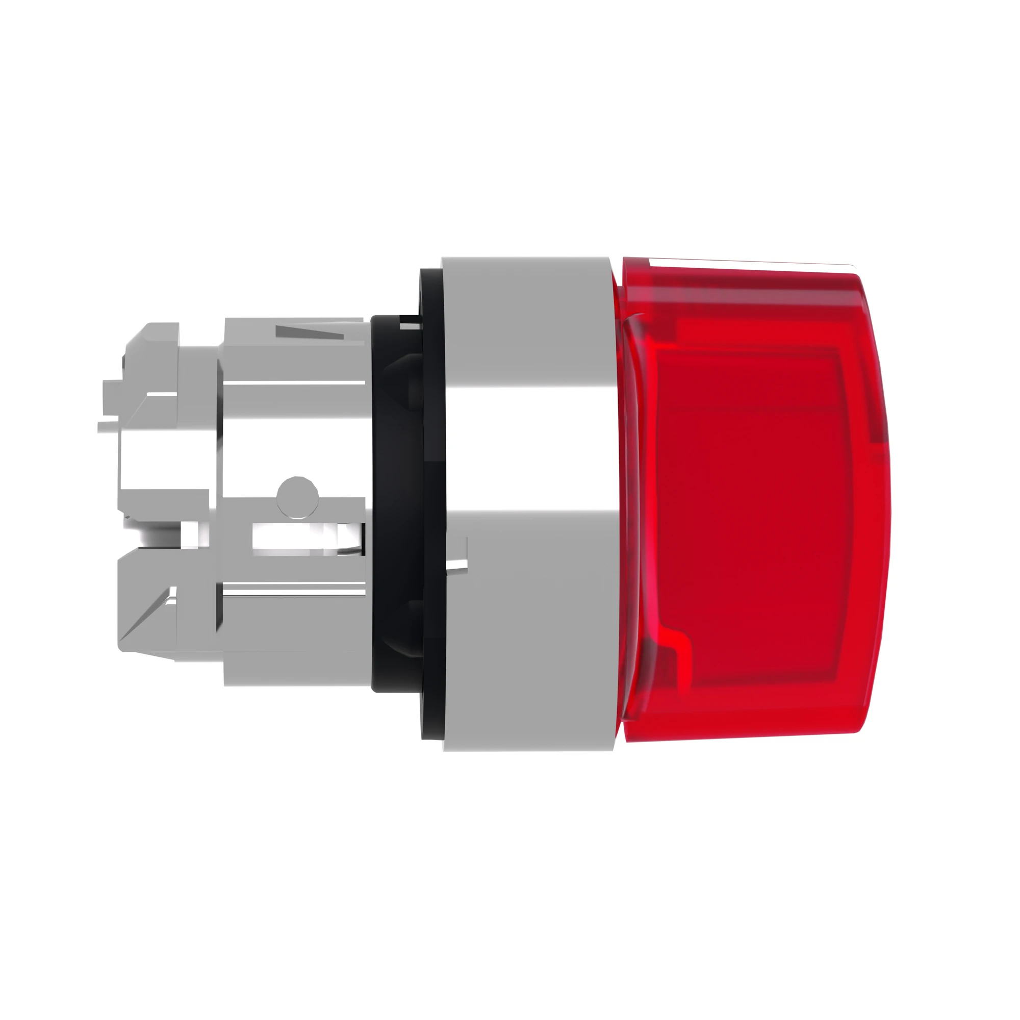 Schneider Electric ZB4BK1743 Illuminated selector switch, front element, Harmony XB4, metal, 22mm, red, for universal LED, 3 positions, spring return left (img_003)