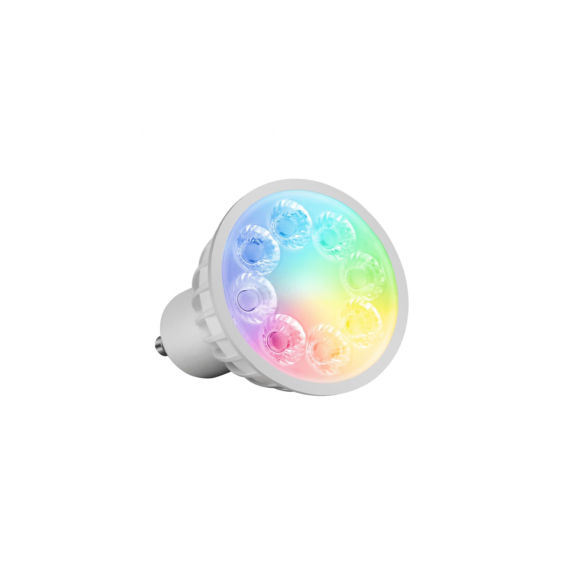 WSU Lights Mi-Light GU10 Spot MR16 - 4 Watt - RGB+CCT - 70lm/W WSU Lights Mi-Light GU10 Spot MR16 - 4 Watt - RGB+CCT - 70lm/W