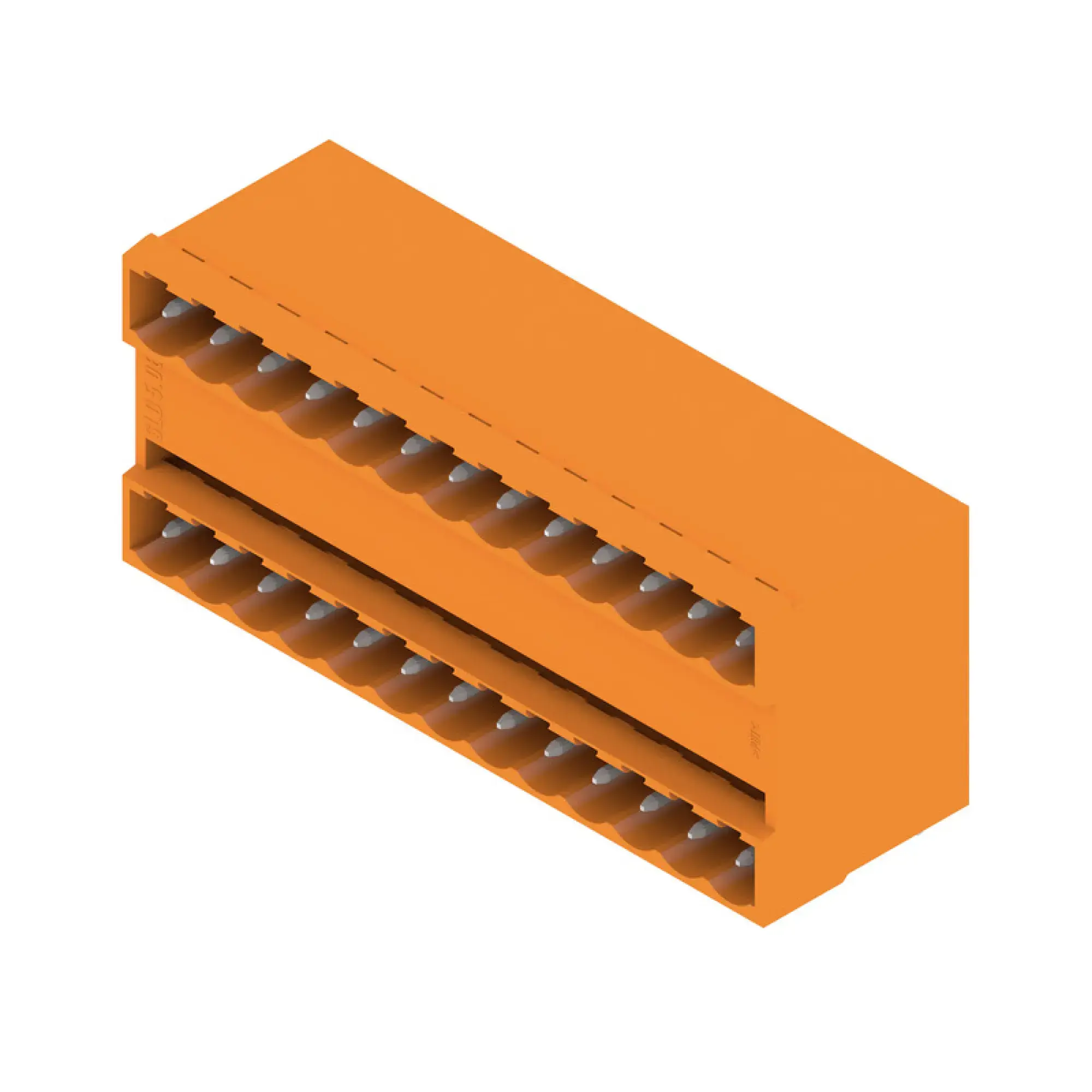 Weidmüller 1601900000 PCB connector (board connection), 250 V, 11 A, Pitch in mm: 5.08, Number of poles: 26, THT solder connection, Box (img_001)