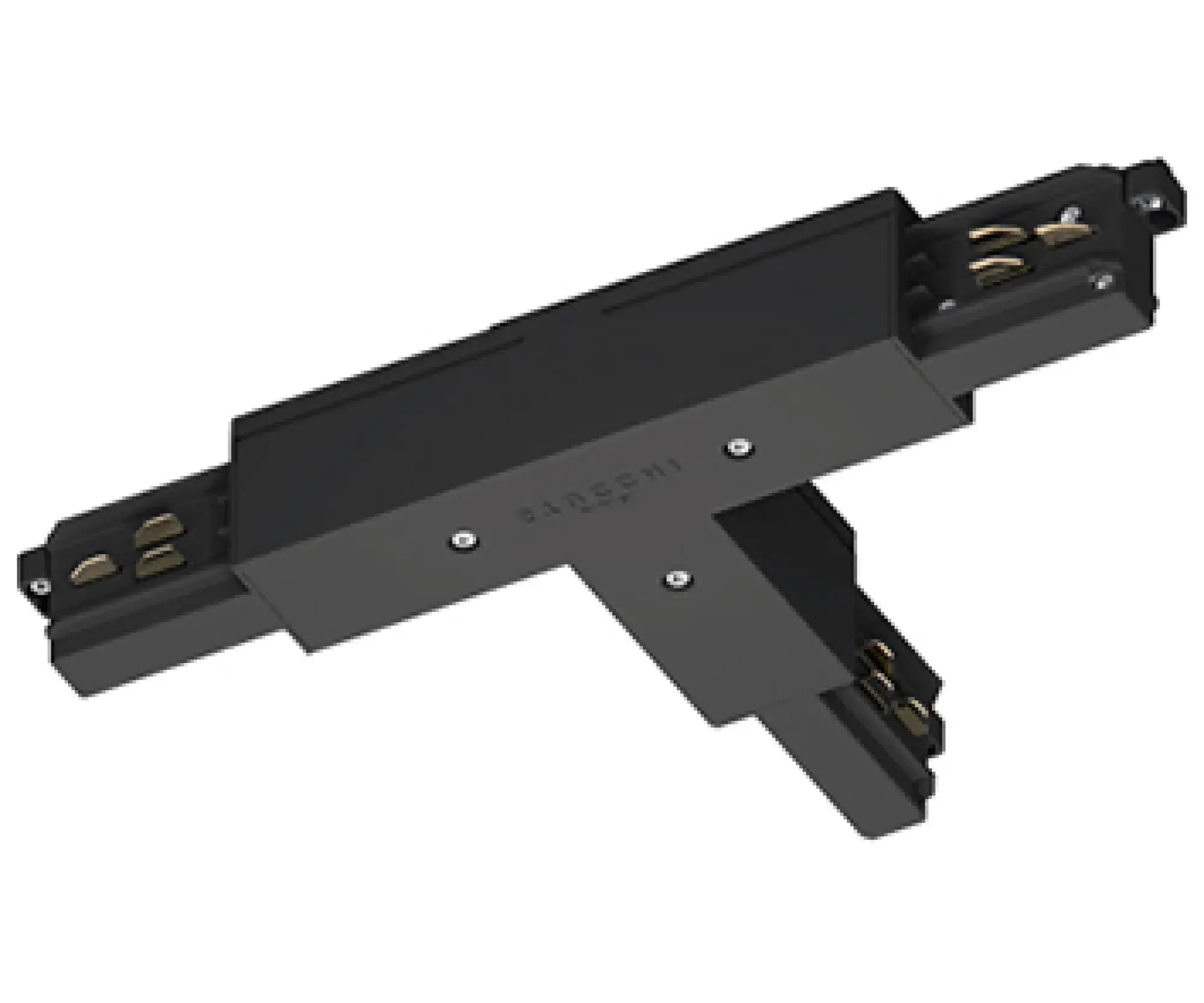 Performance iN Lighting 310852 Anschlussteil T-Form mechanischer Schlüssel intern links/ Erdung extern rechts 310852 (img_002)