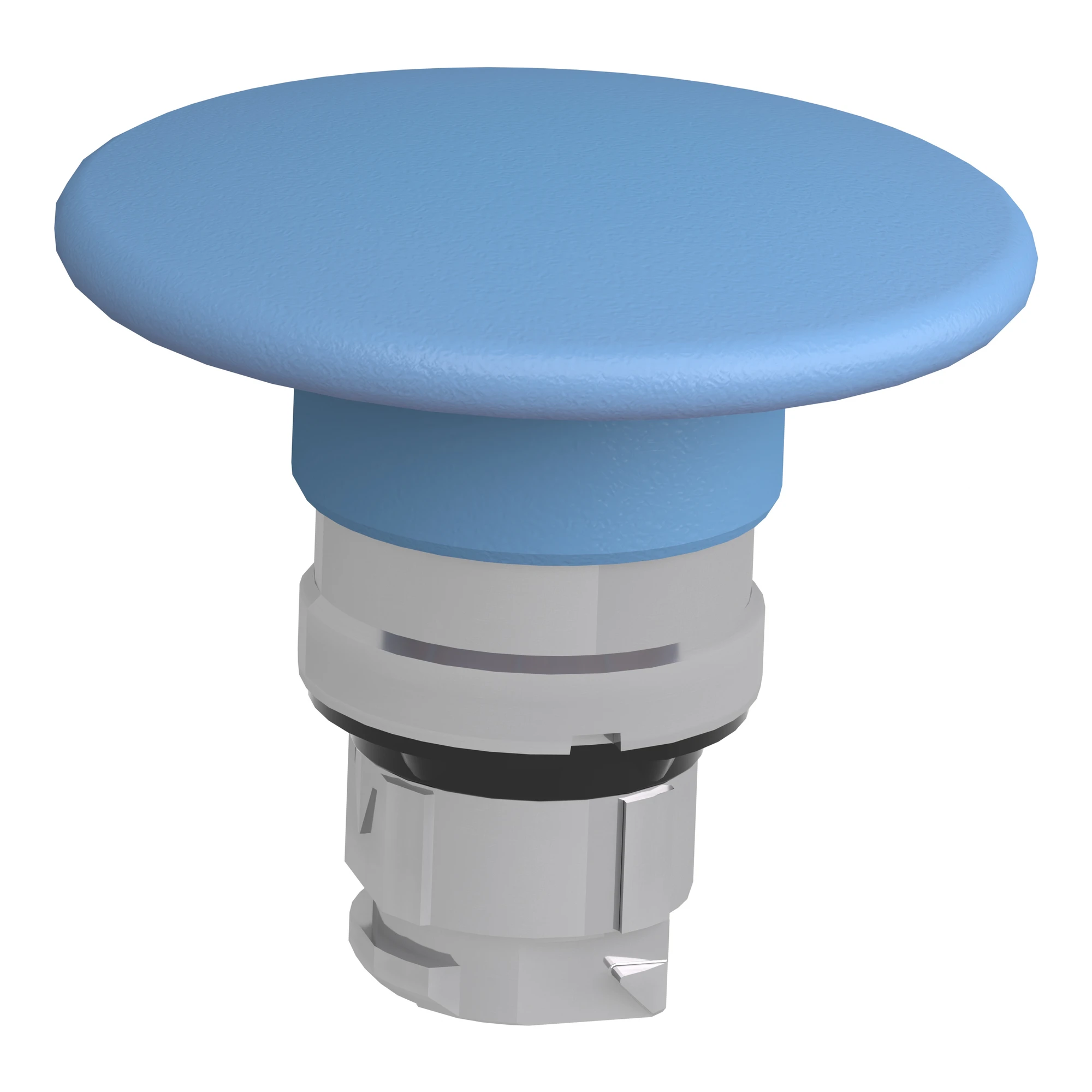 Schneider Electric ZB4BR6 Mushroom Push Button, Front Element, Harmony XB4, Metal, 22mm, Blue, Mushroom 60mm, Unlabeled, Momentary (img_004) Schneider Electric ZB4BR6 Mushroom Push Button, Front Element, Harmony XB4, Metal, 22mm, Blue, Mushroom 60mm, Unlabeled, Momentary (img_004)