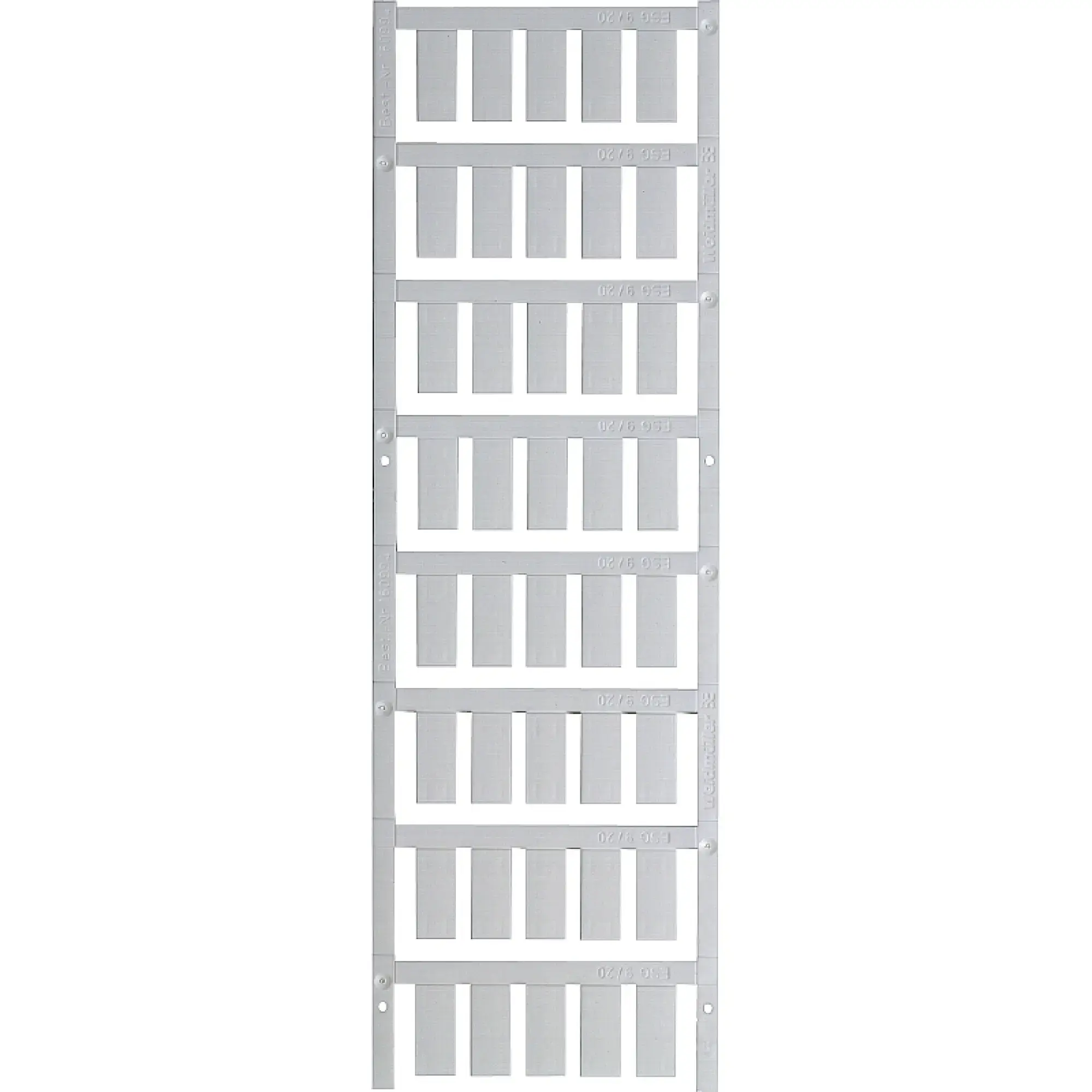 Weidmüller 1609950000 Device marking, Width: 20 mm, Printed characters: Based on customer requirements (Please send M-Print PRO file), PA 66, To customer specification, Ope (img_001)