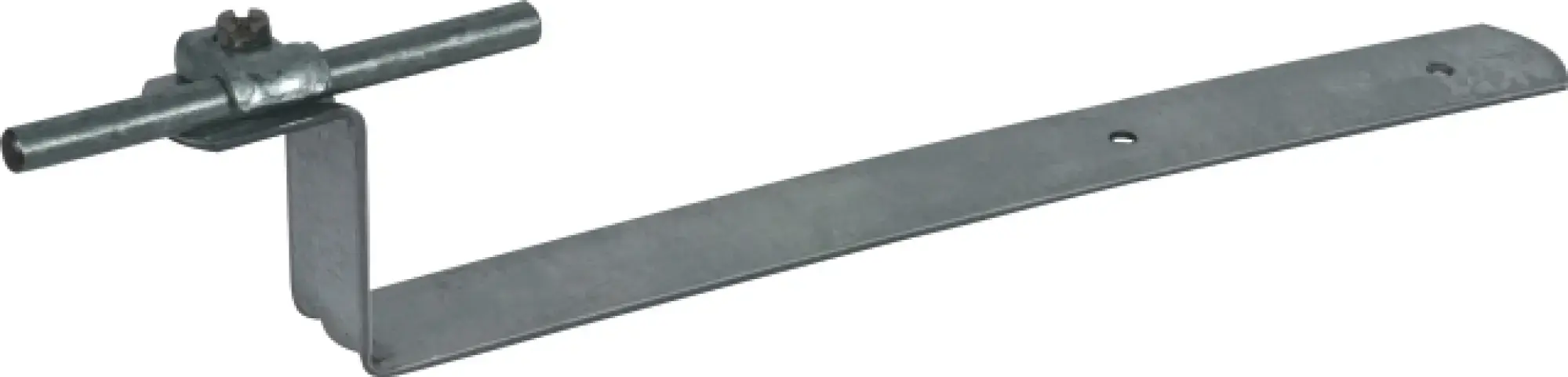 Dehn 202040 Roof conductor holder DEHNQUICK St/tZn f. Rd 6-10mm with brace L 260mm (img_001)