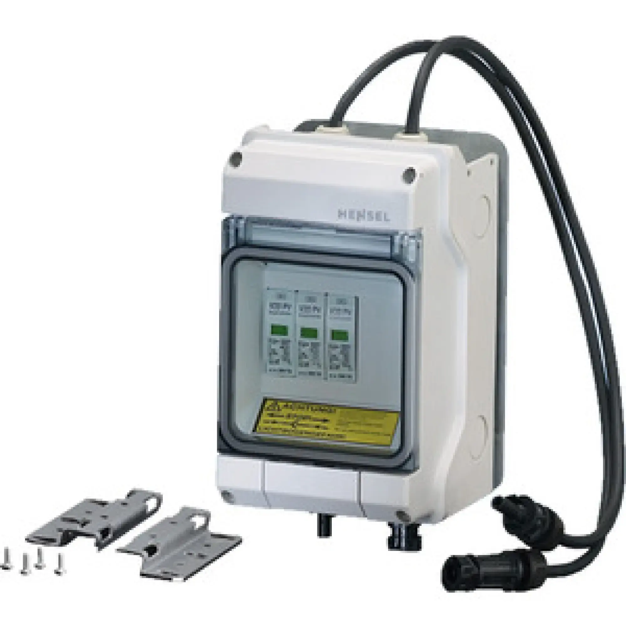 Hensel 61001074 PV-Generatoranschlusskasten, mit ÜSE, 1xPV-Strang auf 1xWR-Eing. KV PV 1211 (img_001) Hensel 61001074 PV-Generatoranschlusskasten, mit ÜSE, 1xPV-Strang auf 1xWR-Eing. KV PV 1211 (img_001)